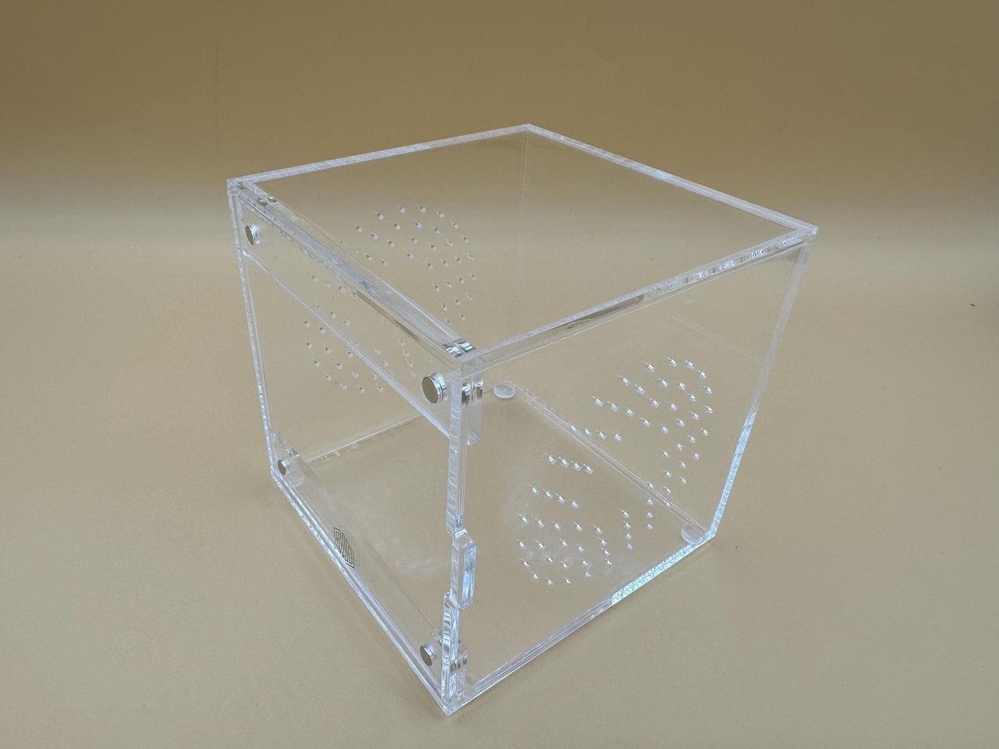 4x4x4” “Spood Cube” jumping spider enclosure