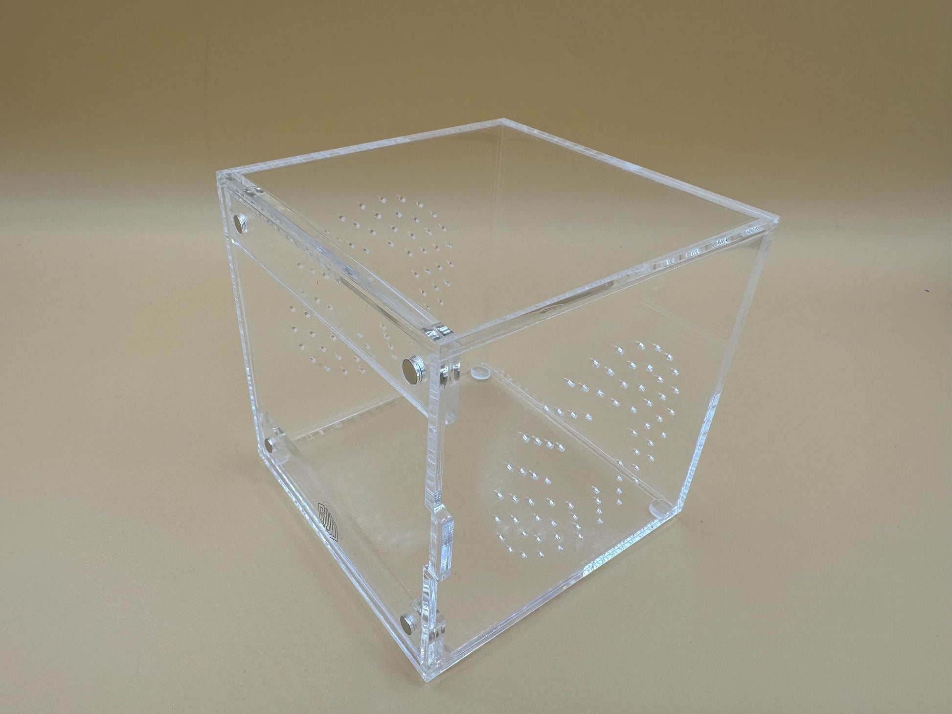 4x4x4” “Spood Cube” jumping spider enclosure