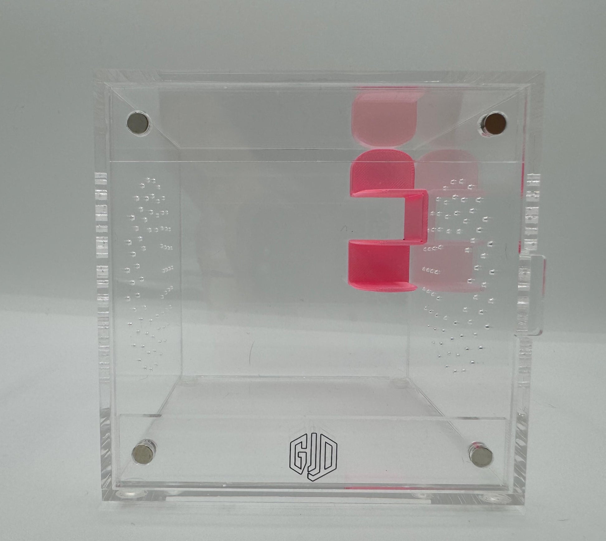 Small Magnetic Jumping Spider shelf ledge *Built In Magnet*