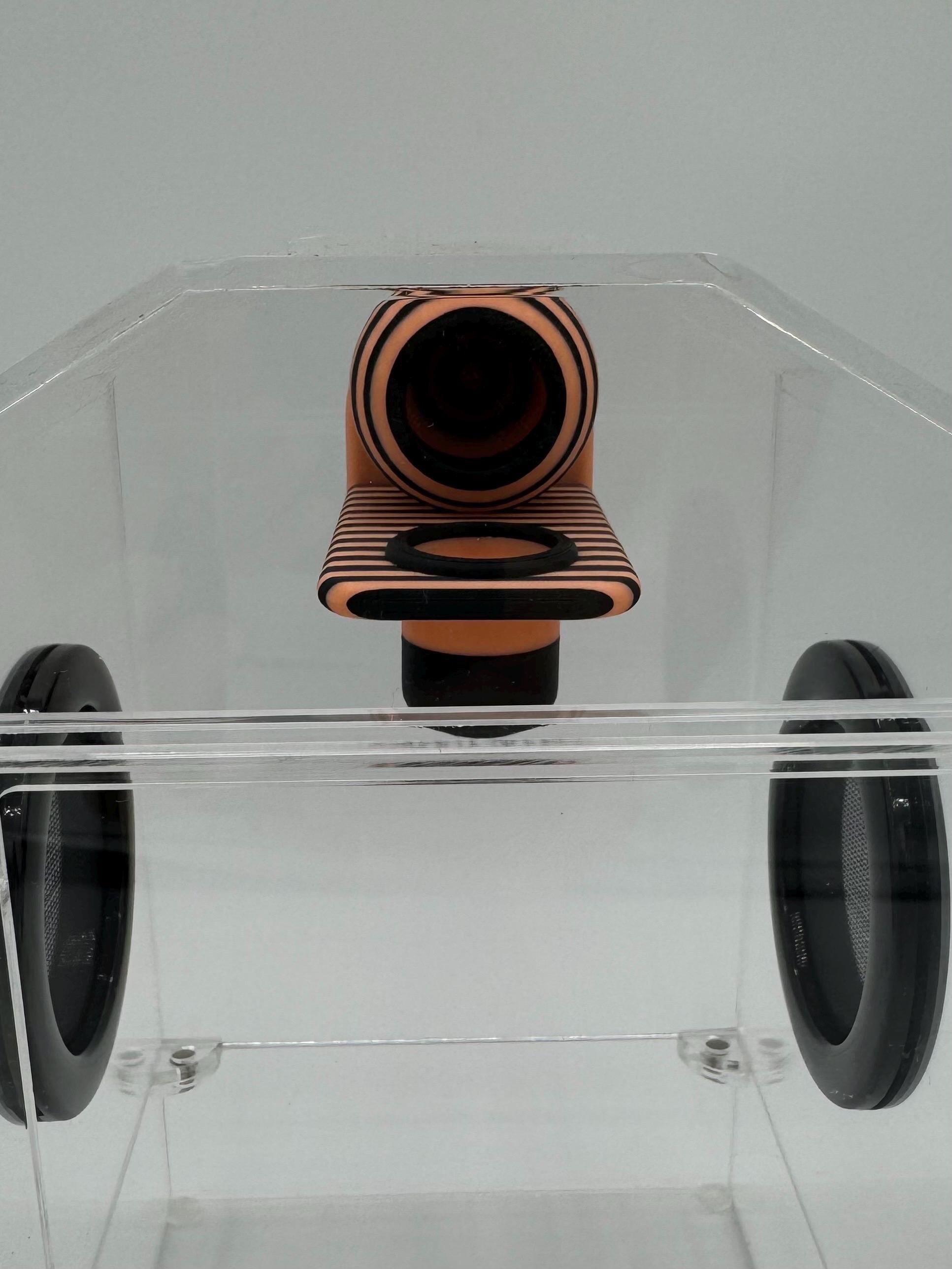 Spood Bed-and-Breakfast Combo Hide/ Ledge/ Bowl for jumping spider enclosures