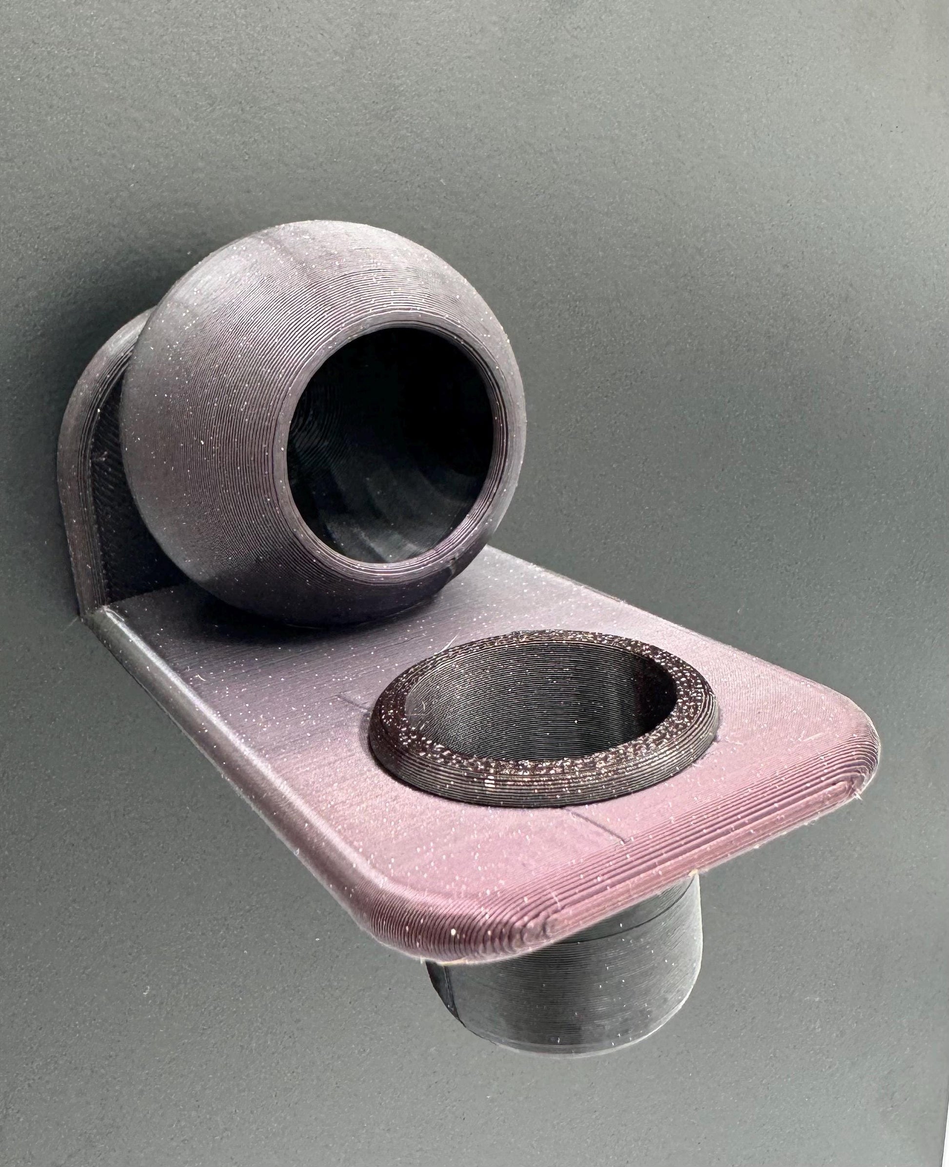 Spood Bed-and-Breakfast Combo Hide/ Ledge/ Bowl for jumping spider enclosures