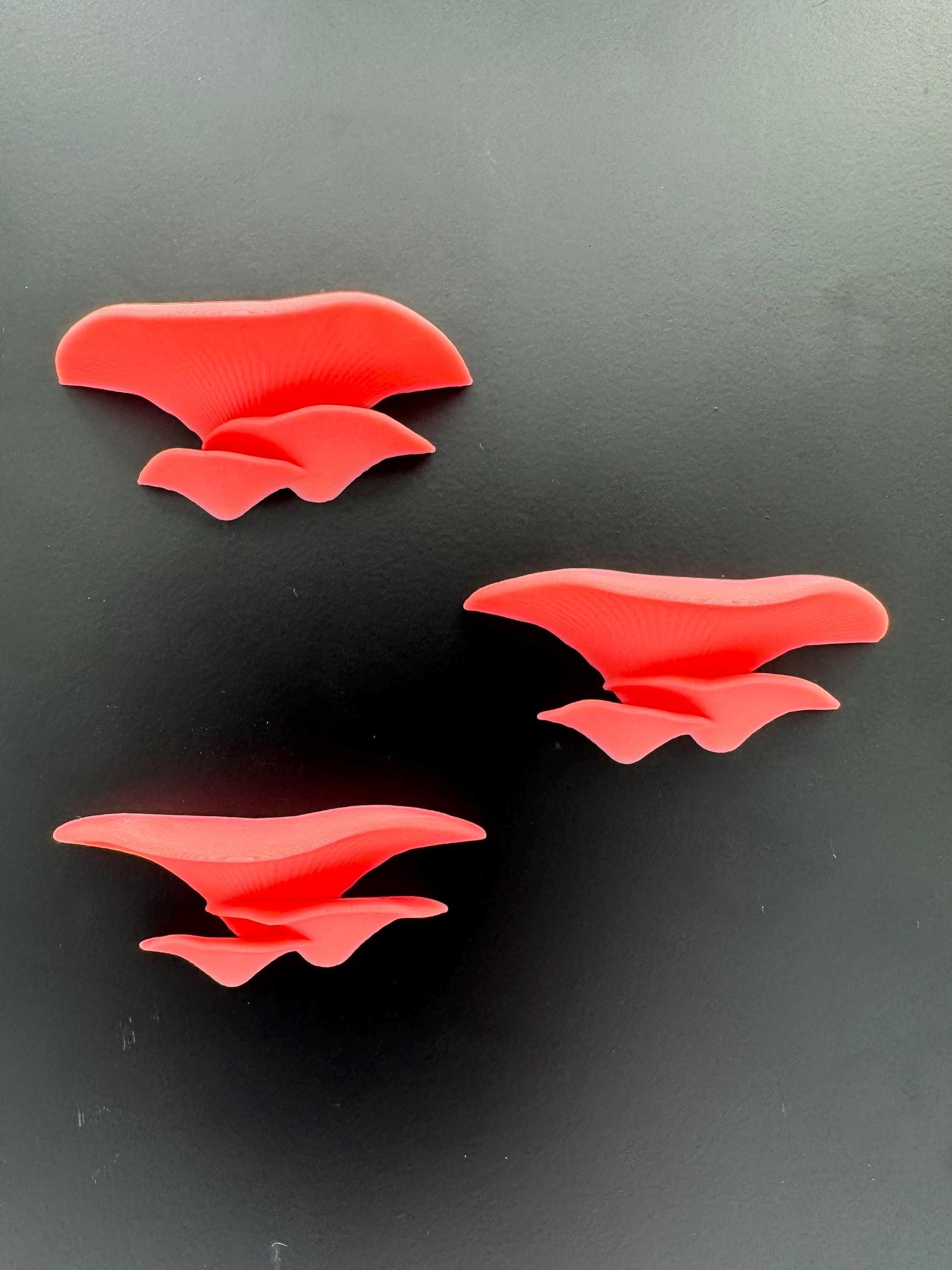 Magnetic pink “glow” mushroom ledge *Built In Magnet*