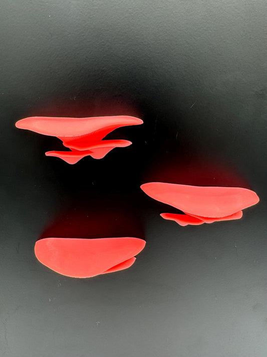 Magnetic pink “glow” mushroom ledge *Built In Magnet*