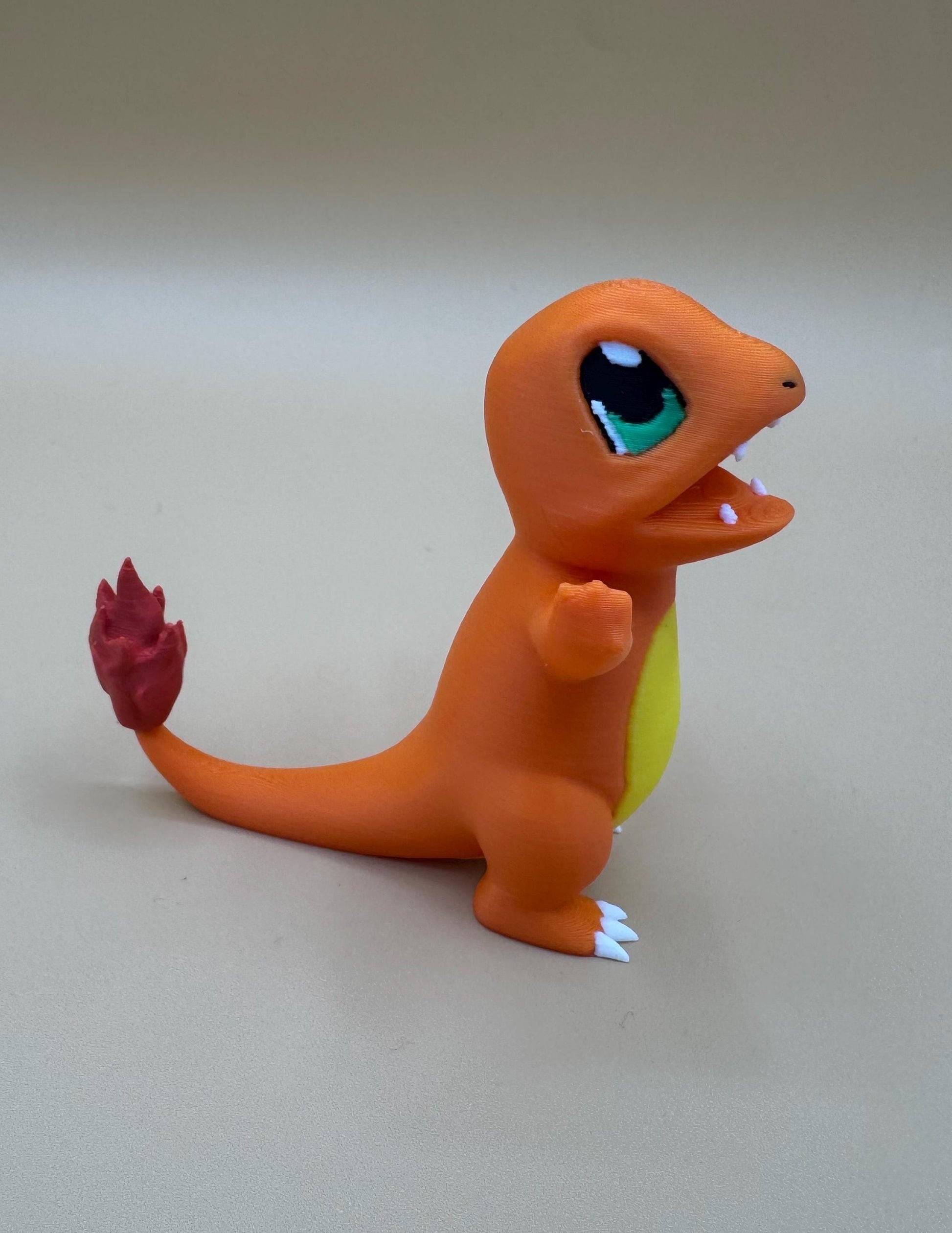 Pokemon color Charmander figurine