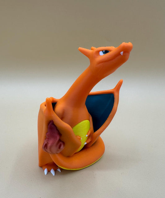Pokemon color Charizard figurine