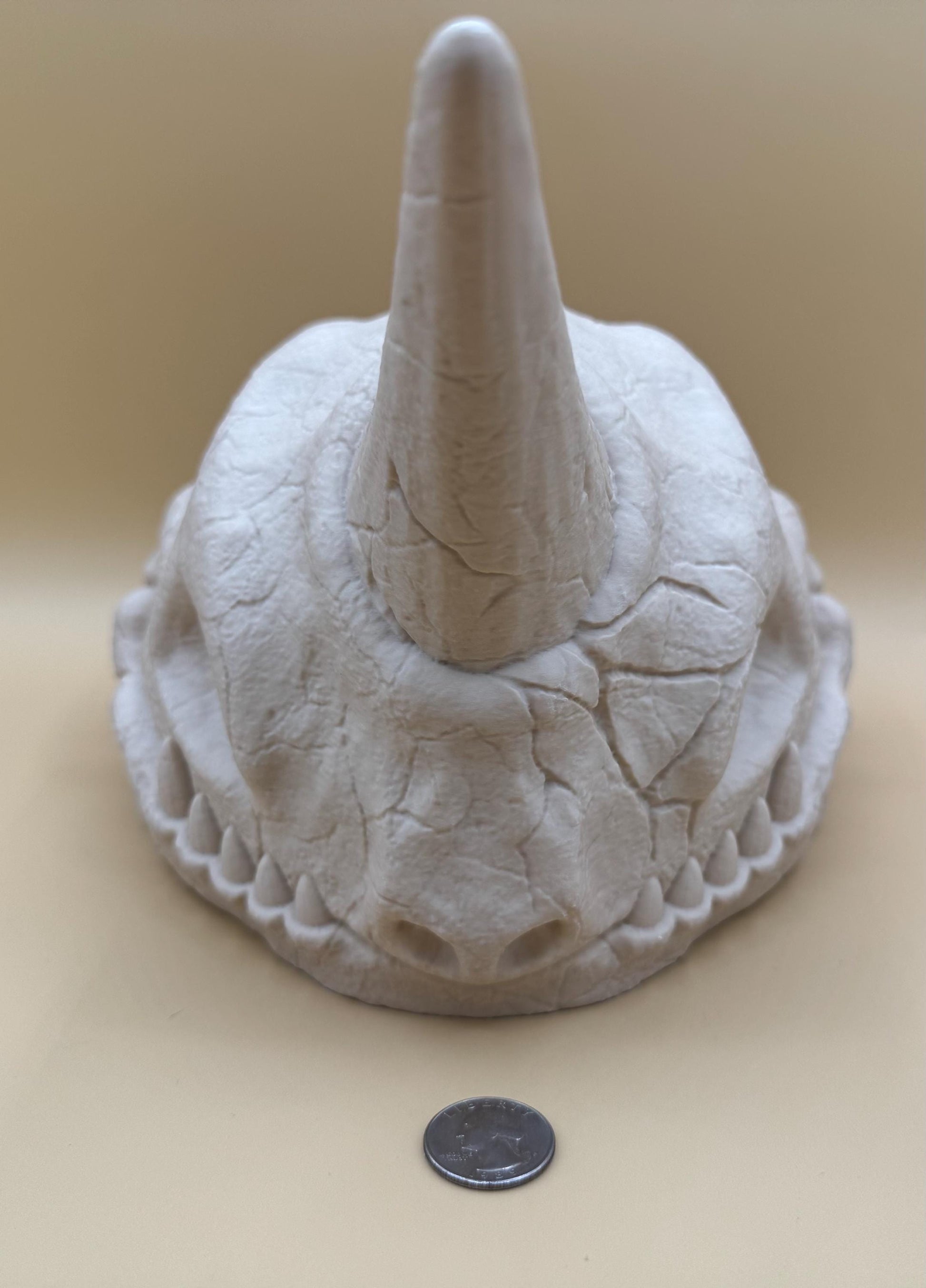 Large Nidoking Skull