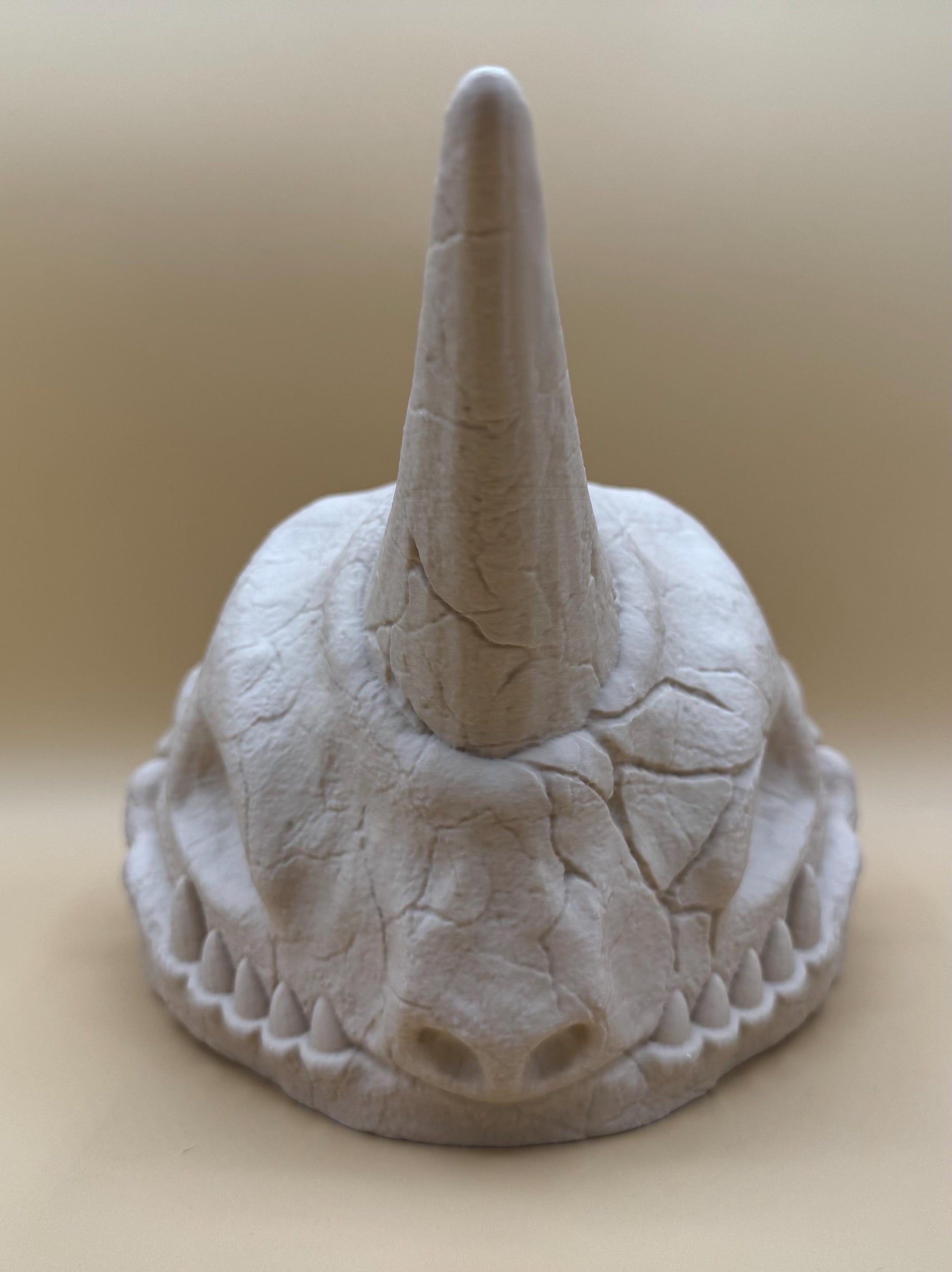 Large Nidoking Skull