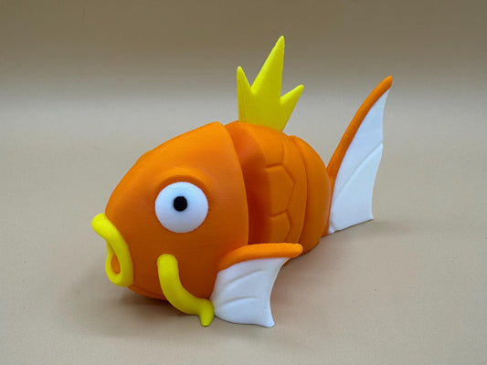 Pokemon articulating Magikarp figurine