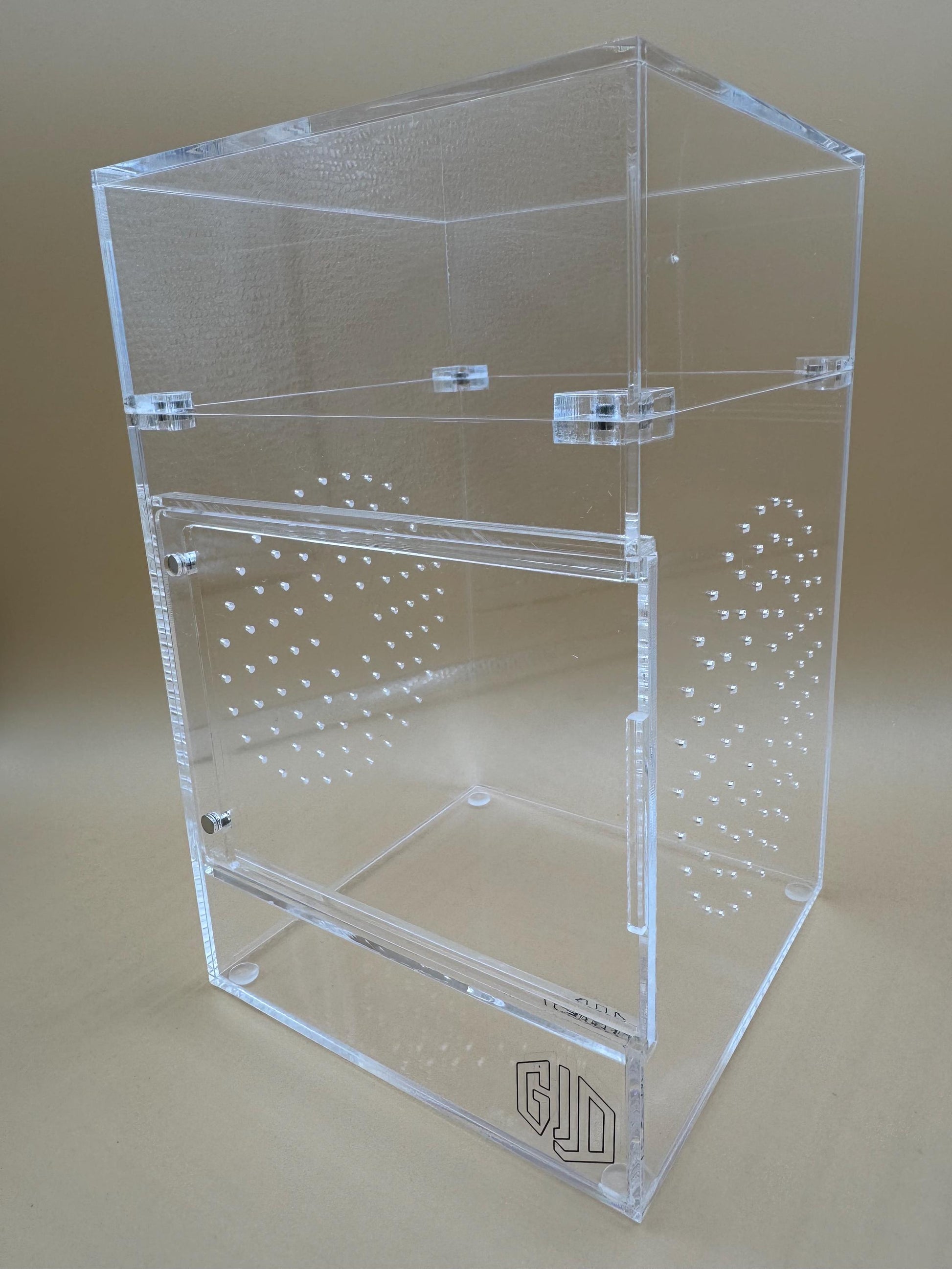 5x5x8” “Brick-Top” jumping spider enclosure