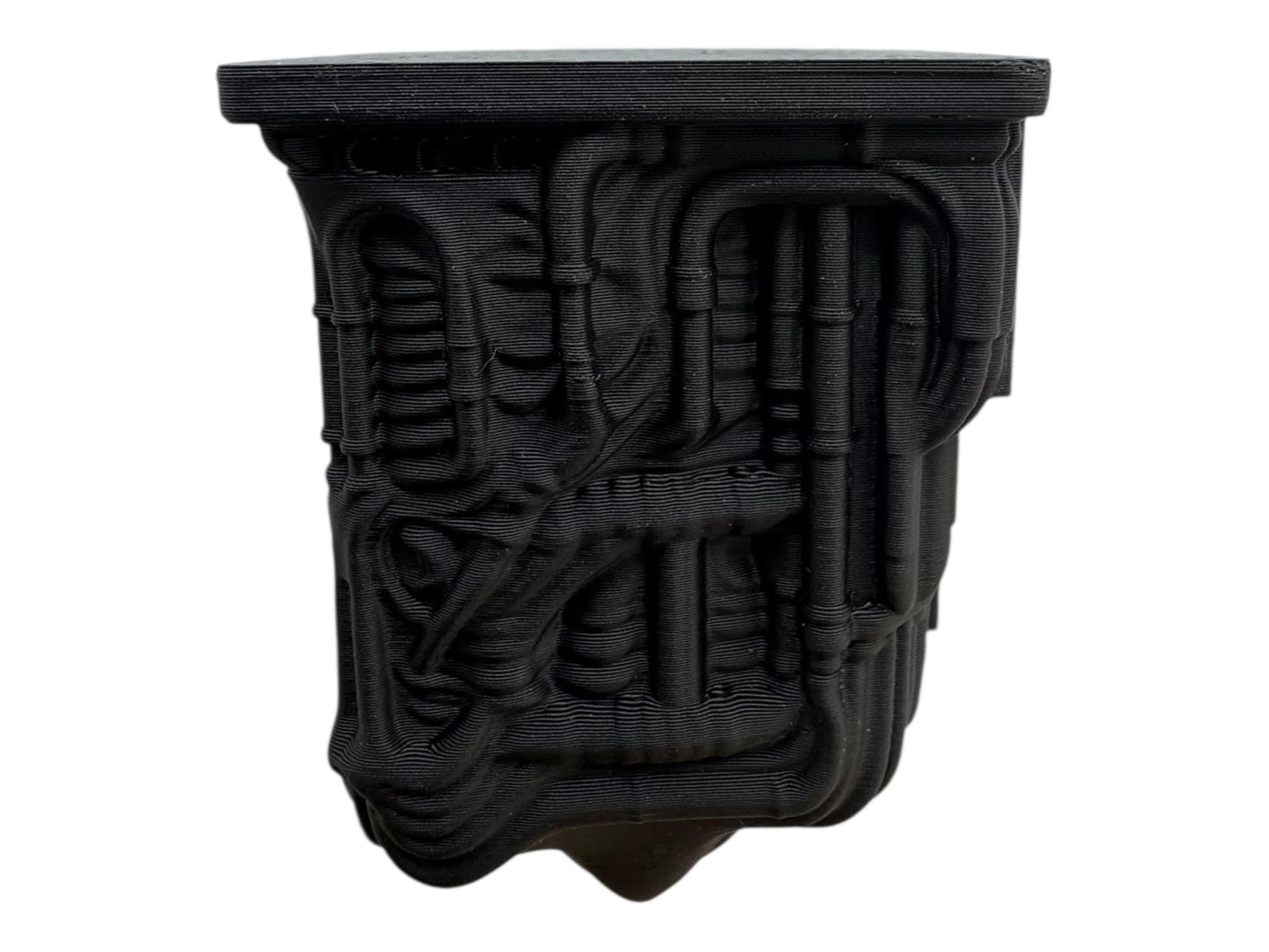Gothic Giger Corner shelf for jumping spiders