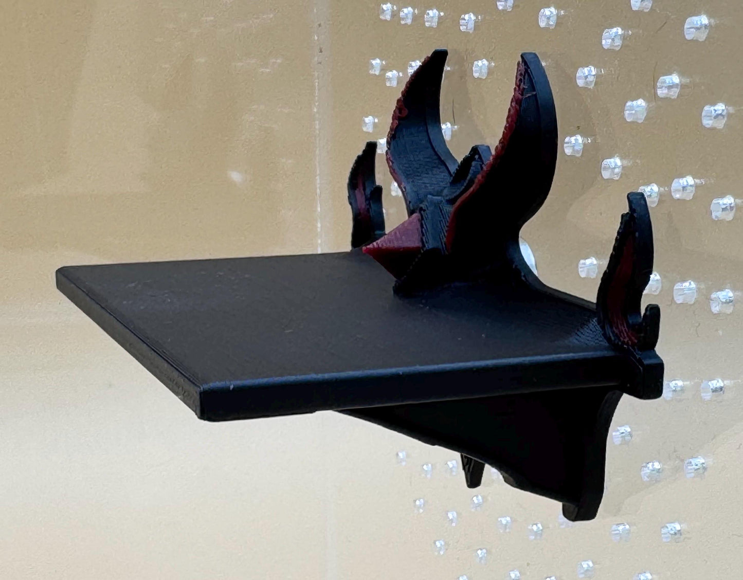 Gothic demon hunter shelf for jumping spiders