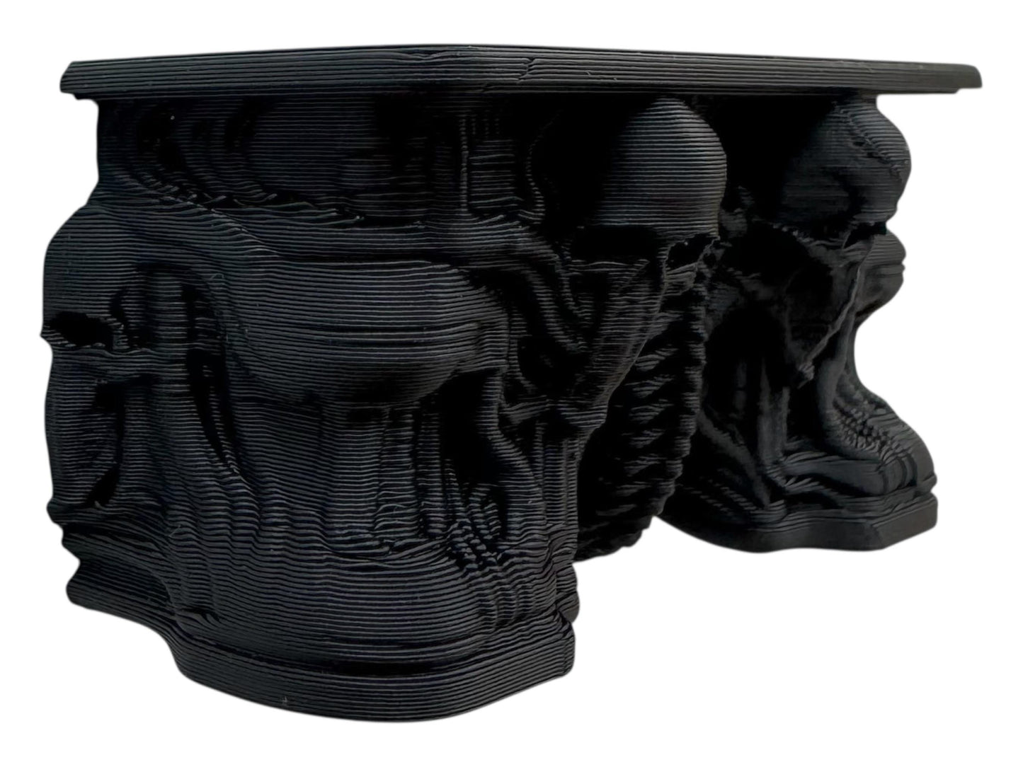 Gothic Giger Table shelf for jumping spiders