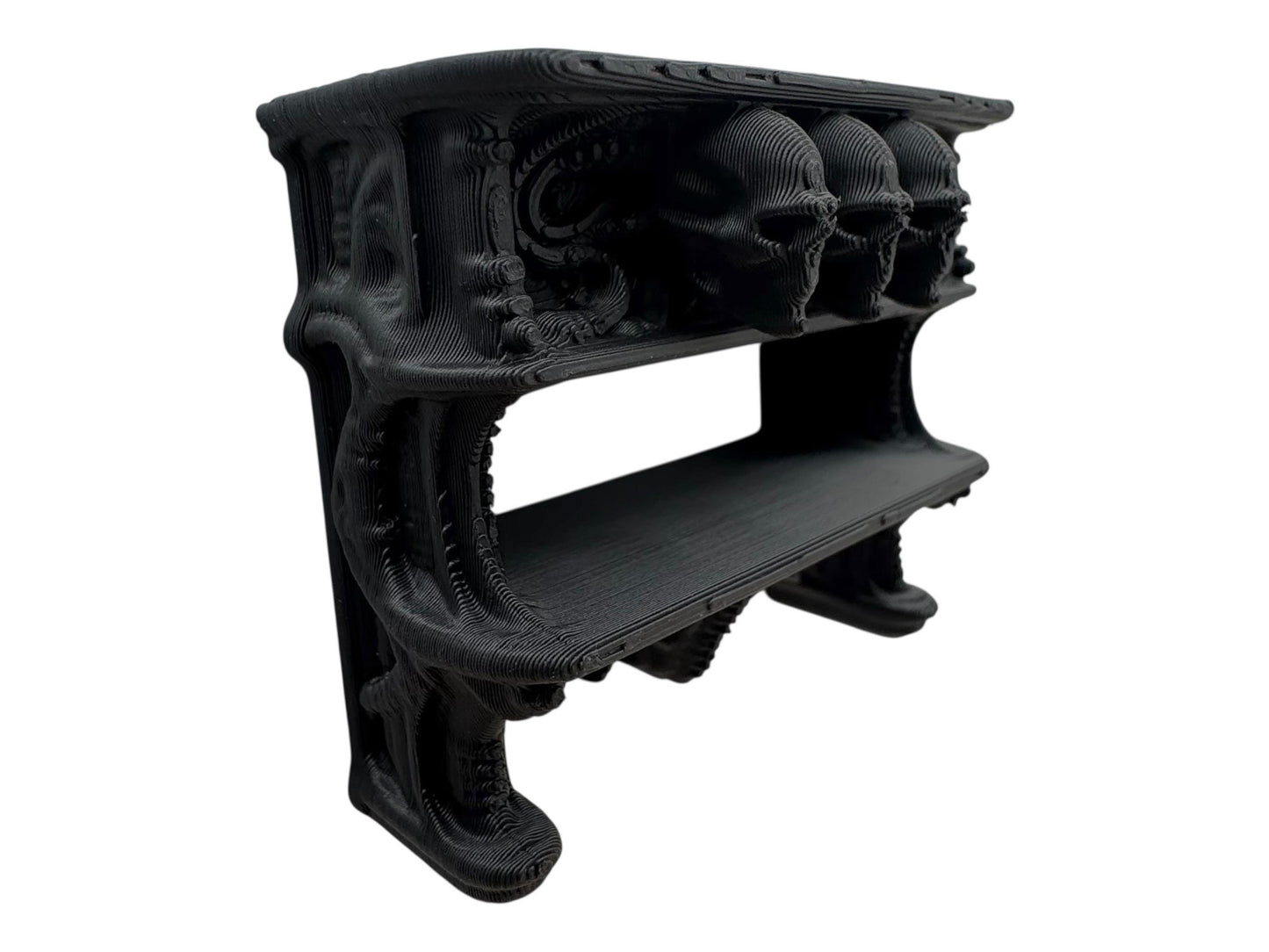 Gothic Giger shelf for jumping spiders