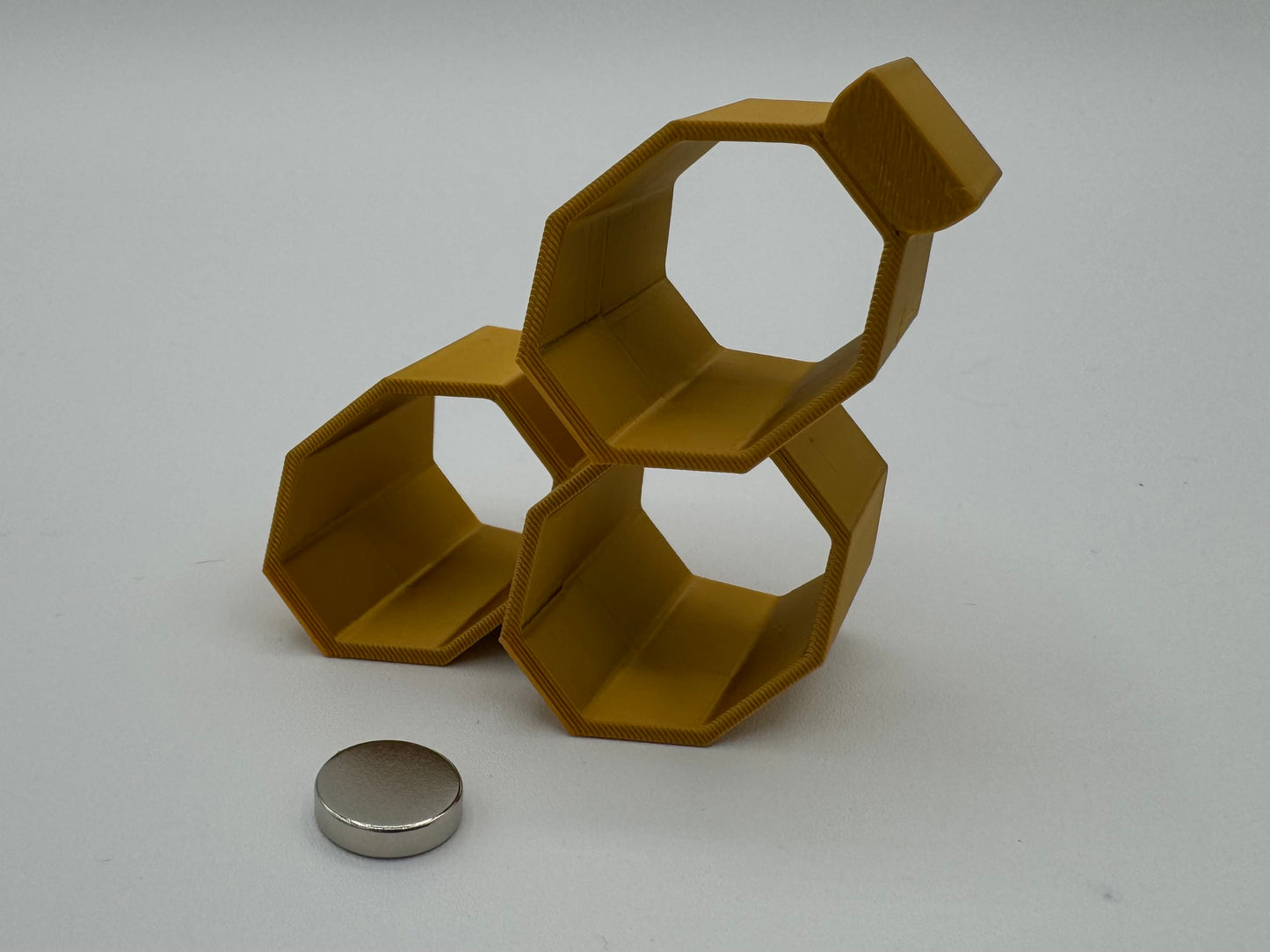 “Triple-Hex Magnetic Jumping Spider Hide