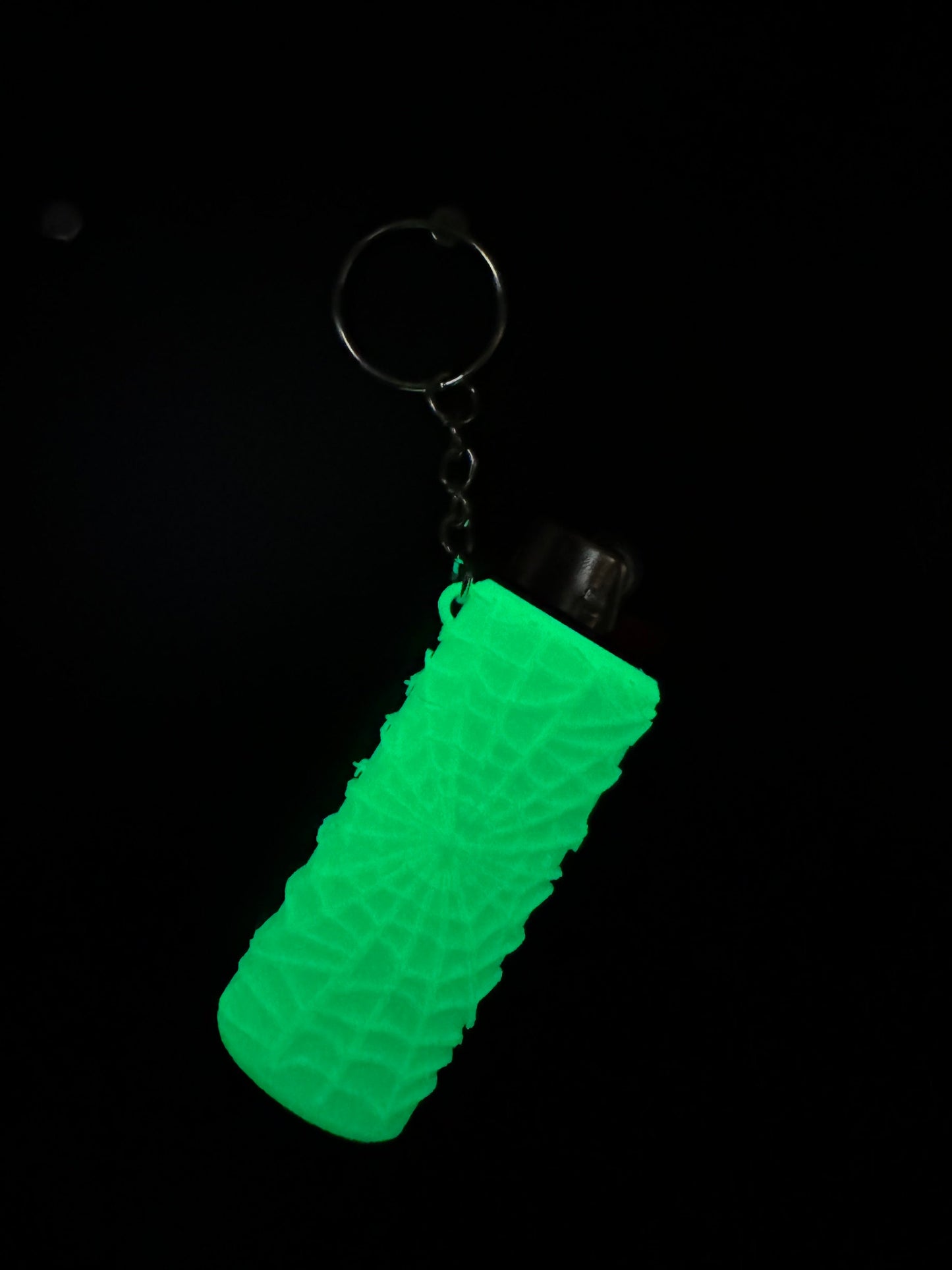 Glow in the Dark protective case for disposable lighter