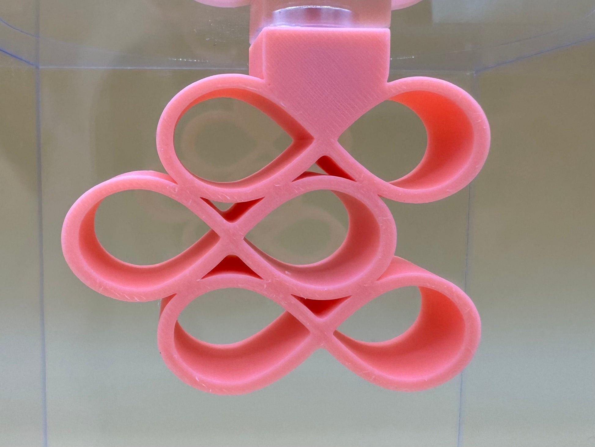 Glow Pink Tri-Finity Magnetic Jumping Spider Hide *Built In Magnet*