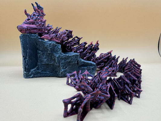 Arachni-Dragon 3-D printed spider dragon 20”