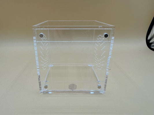 4x4x4” “Spood Cube” jumping spider enclosure