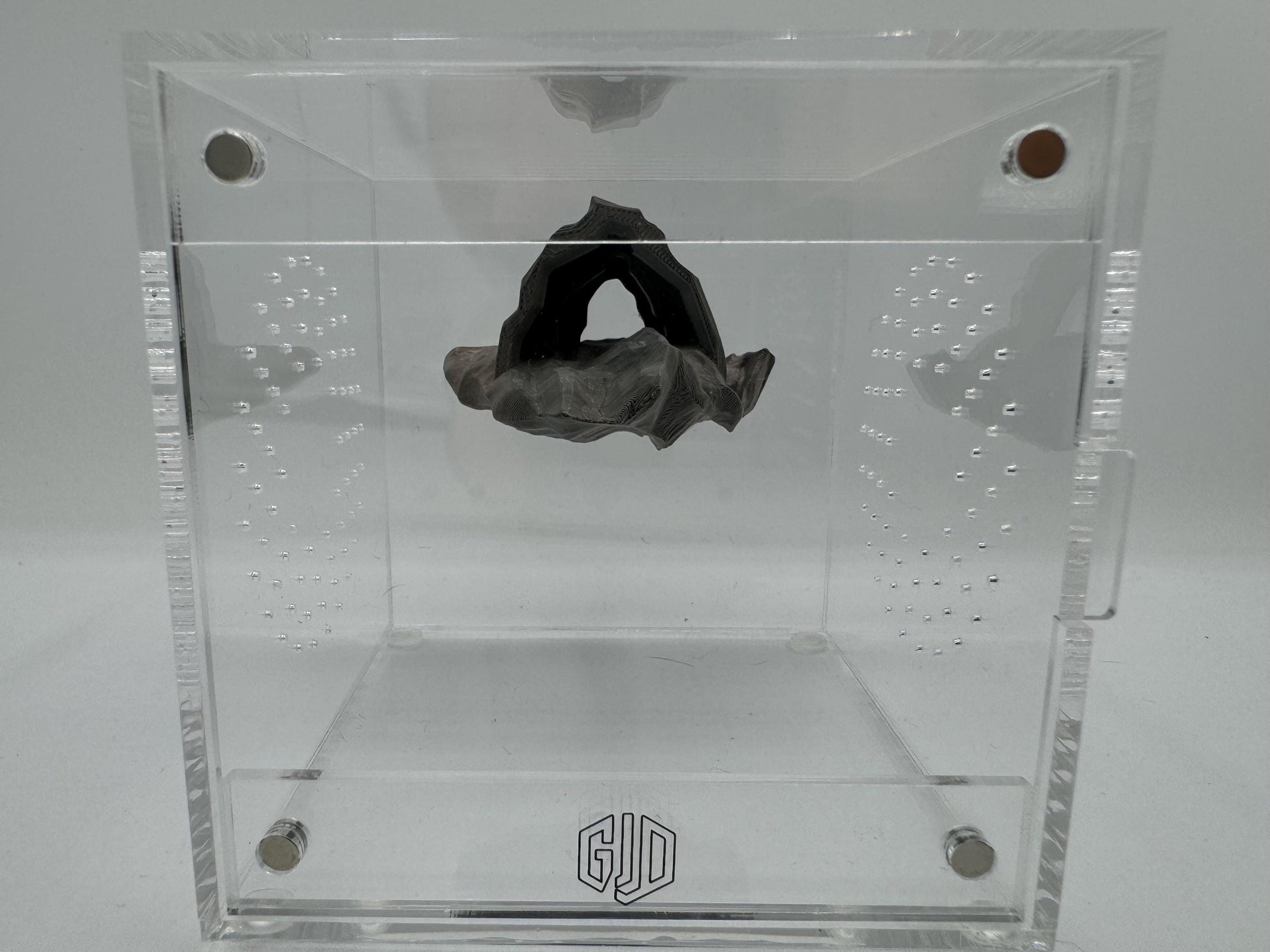 Magnetic Cave Jumping Spider Hide/ ledge *Built In Magnet*