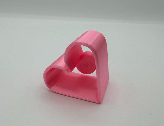 Thin walled Magnetic Heart Jumping Spider Hide *Built In Magnet*