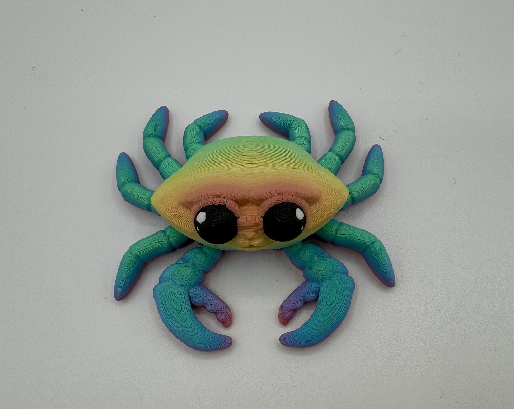 Happy Articulating Crab