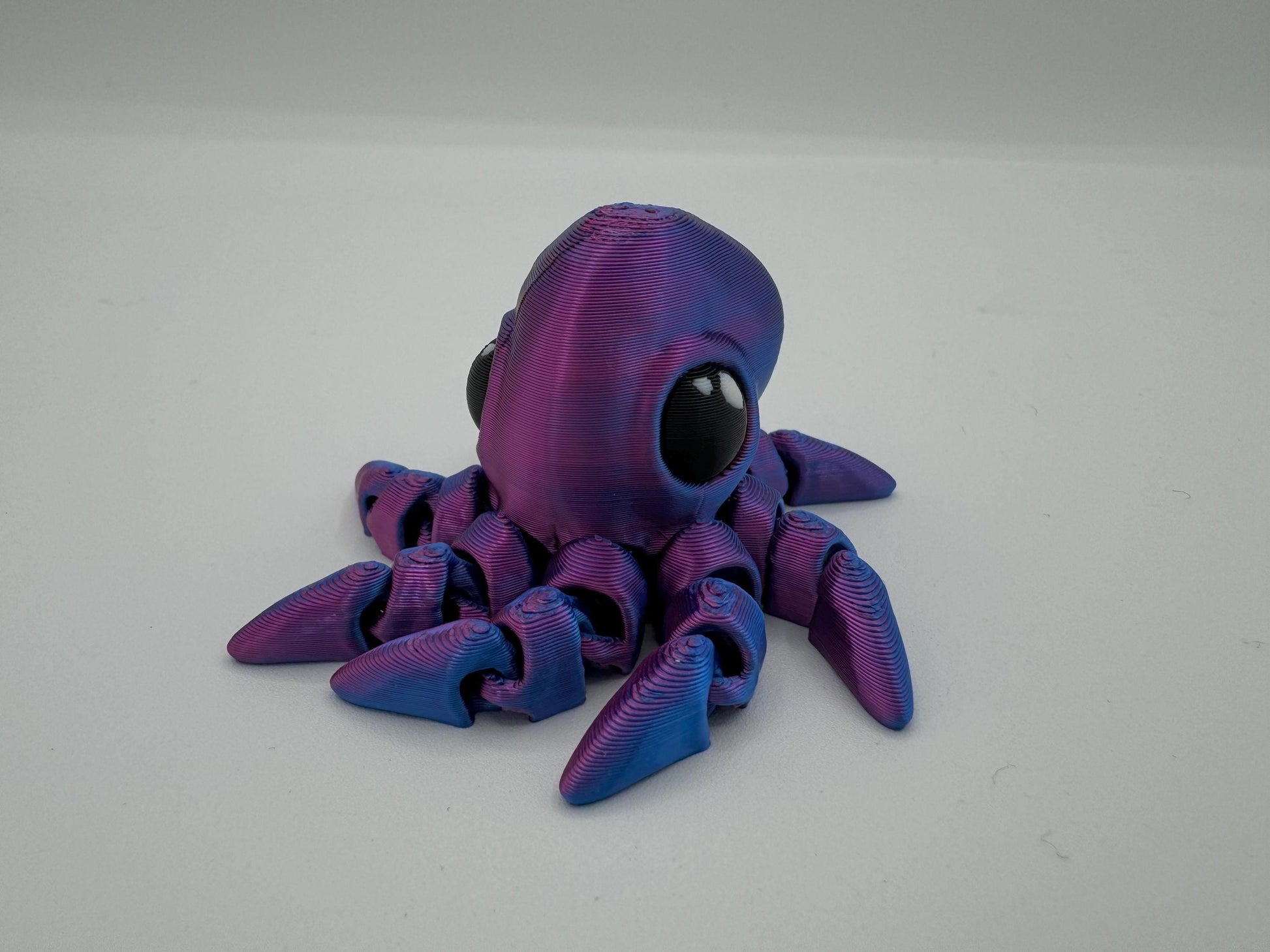 Happy Iridescent Articulating Octopus