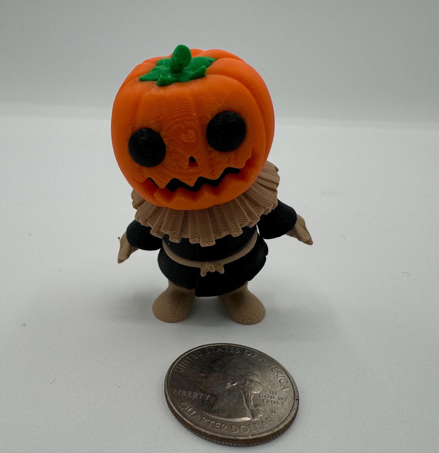 Halloween Scarecrow Articulating toy (with or w/o keychain)