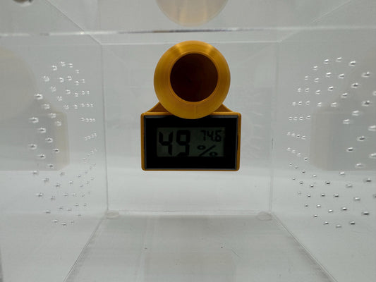Hide-Grometer Digital Hygrometer holder/hide with or w/o hygrometer *Built In Magnet*