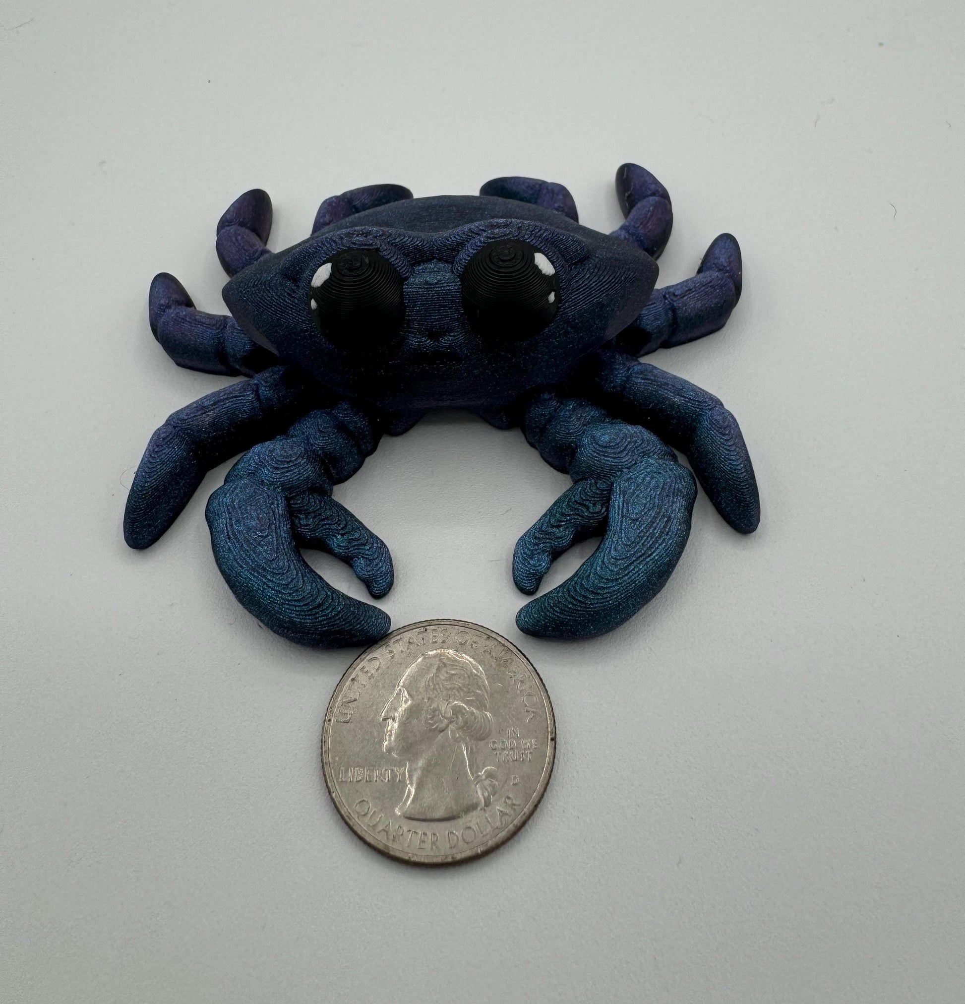 Happy Articulating Crab