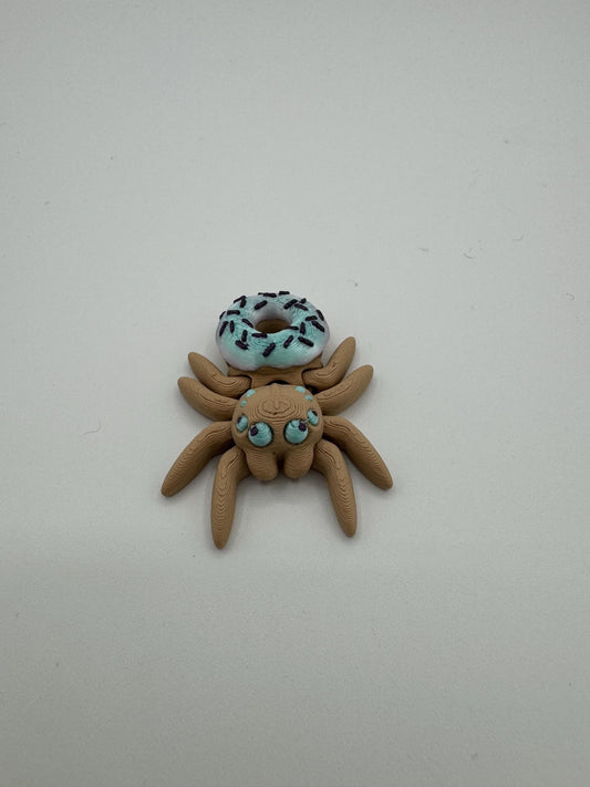 Articulating Donut Jumping Spider fidget toy