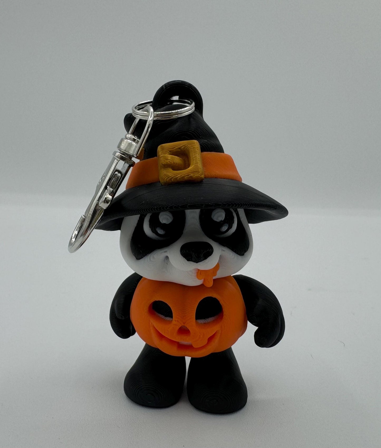 Halloween Panda Articulating Keychain