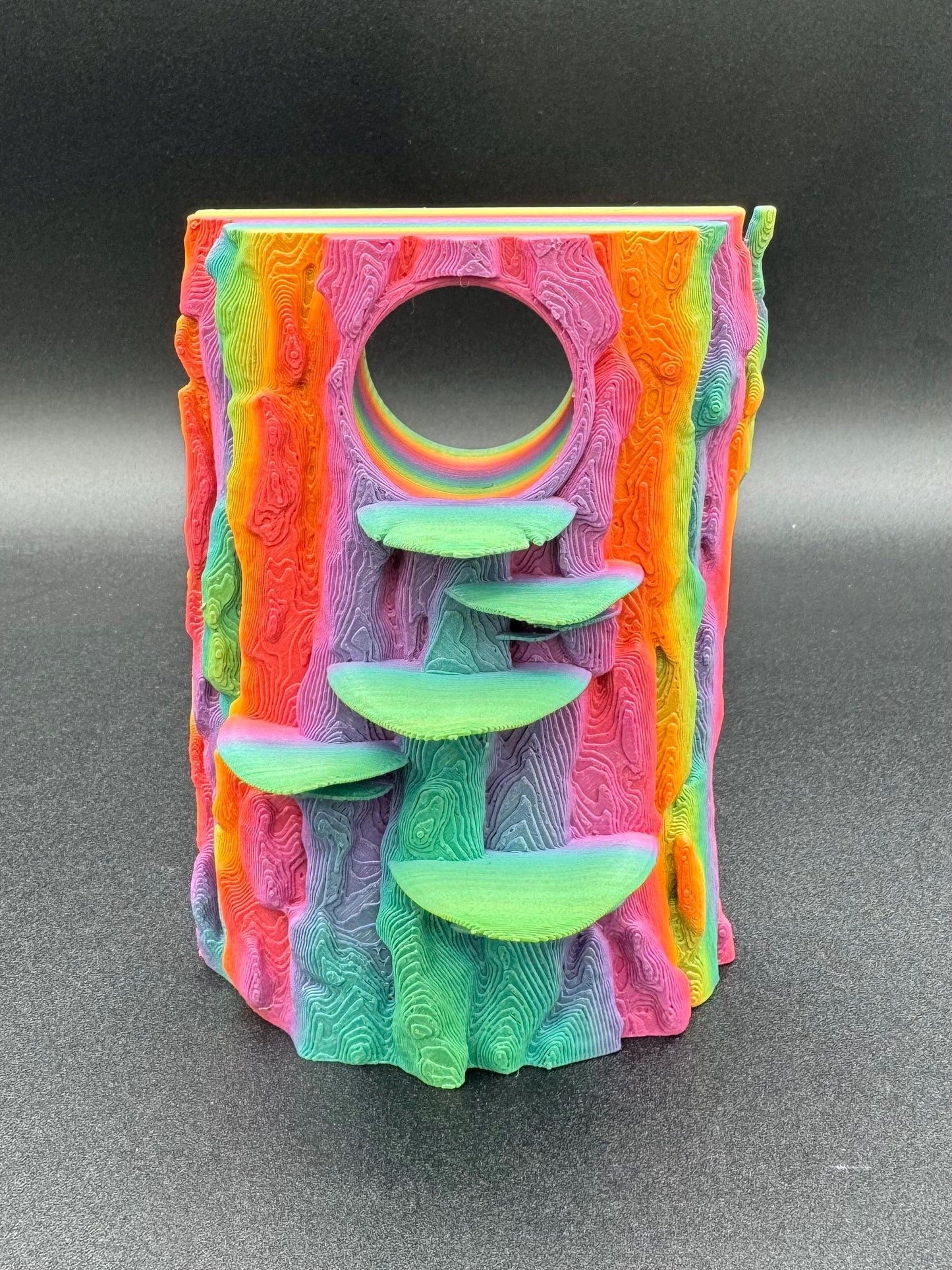3D Universal Treeshouse Insert for jumping spiders and invertebrate enclosures