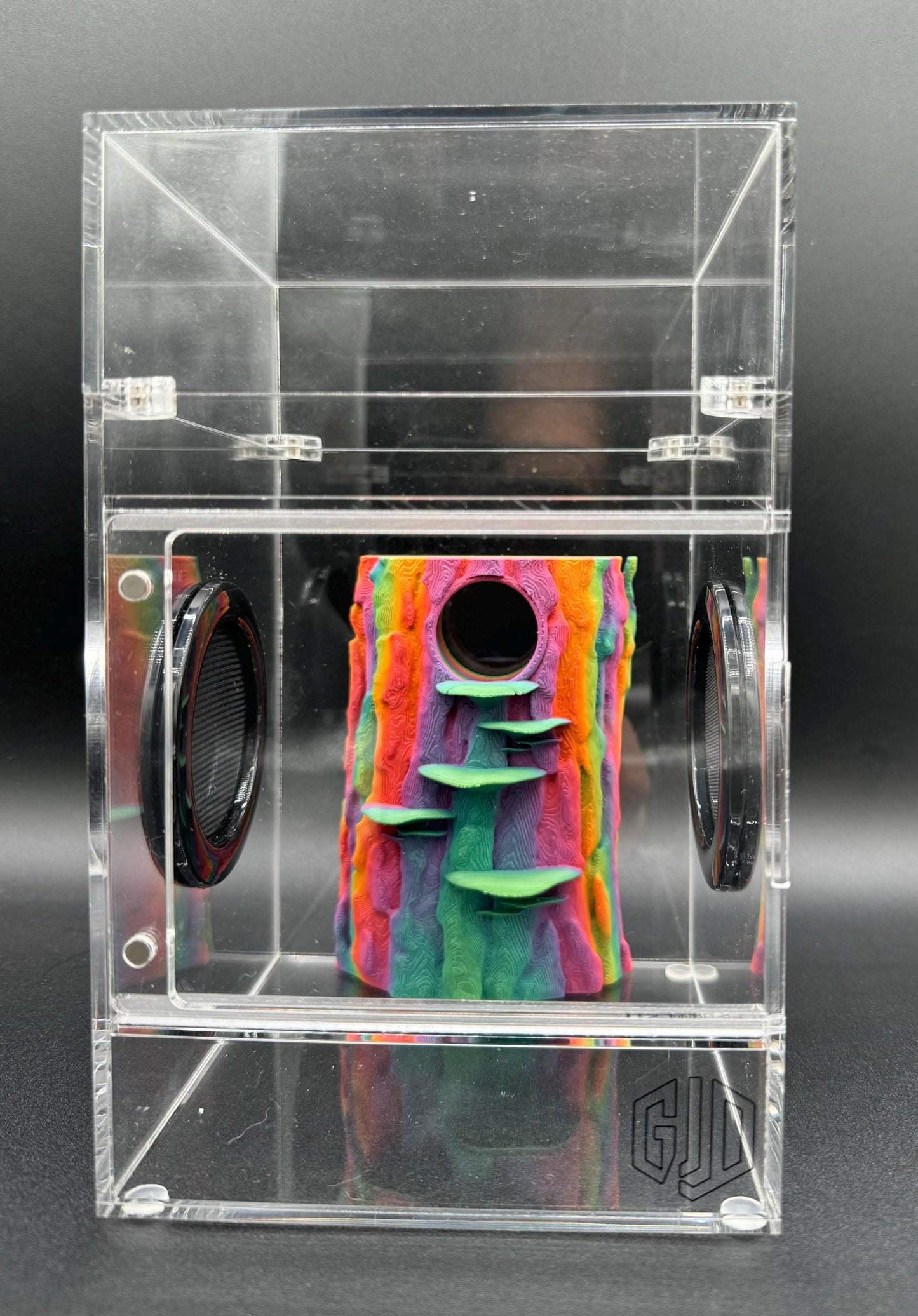 3D Universal Treeshouse Insert for jumping spiders and invertebrate enclosures