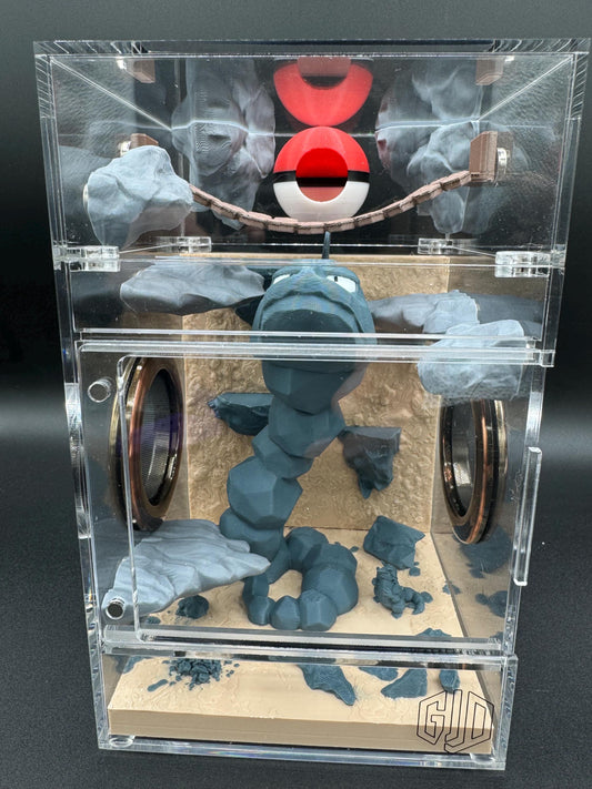 3-D “Pokemon” jumping spider Enclosure 5x5x8”