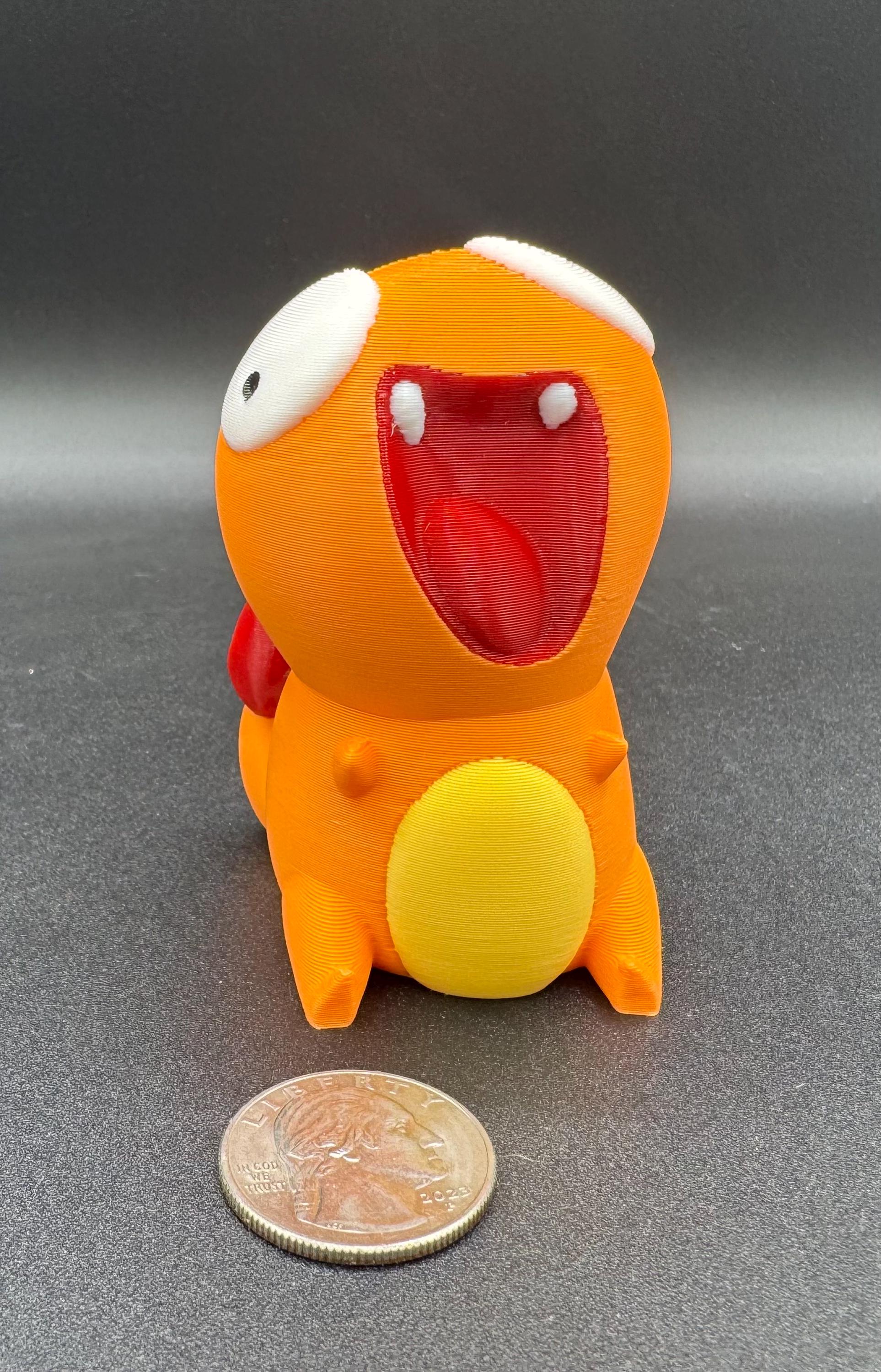 Pokemon “Derpy” Charmander figurine