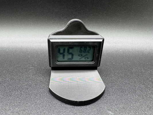 Magnetic Digital Hygrometer cover/ledge (with our w/o hygrometer) *Built In Magnets*