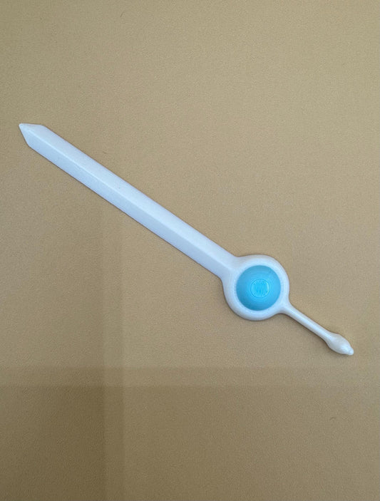 Adventure guy sword ledge for jumping spiders and invertebrates *Built In Magnet*
