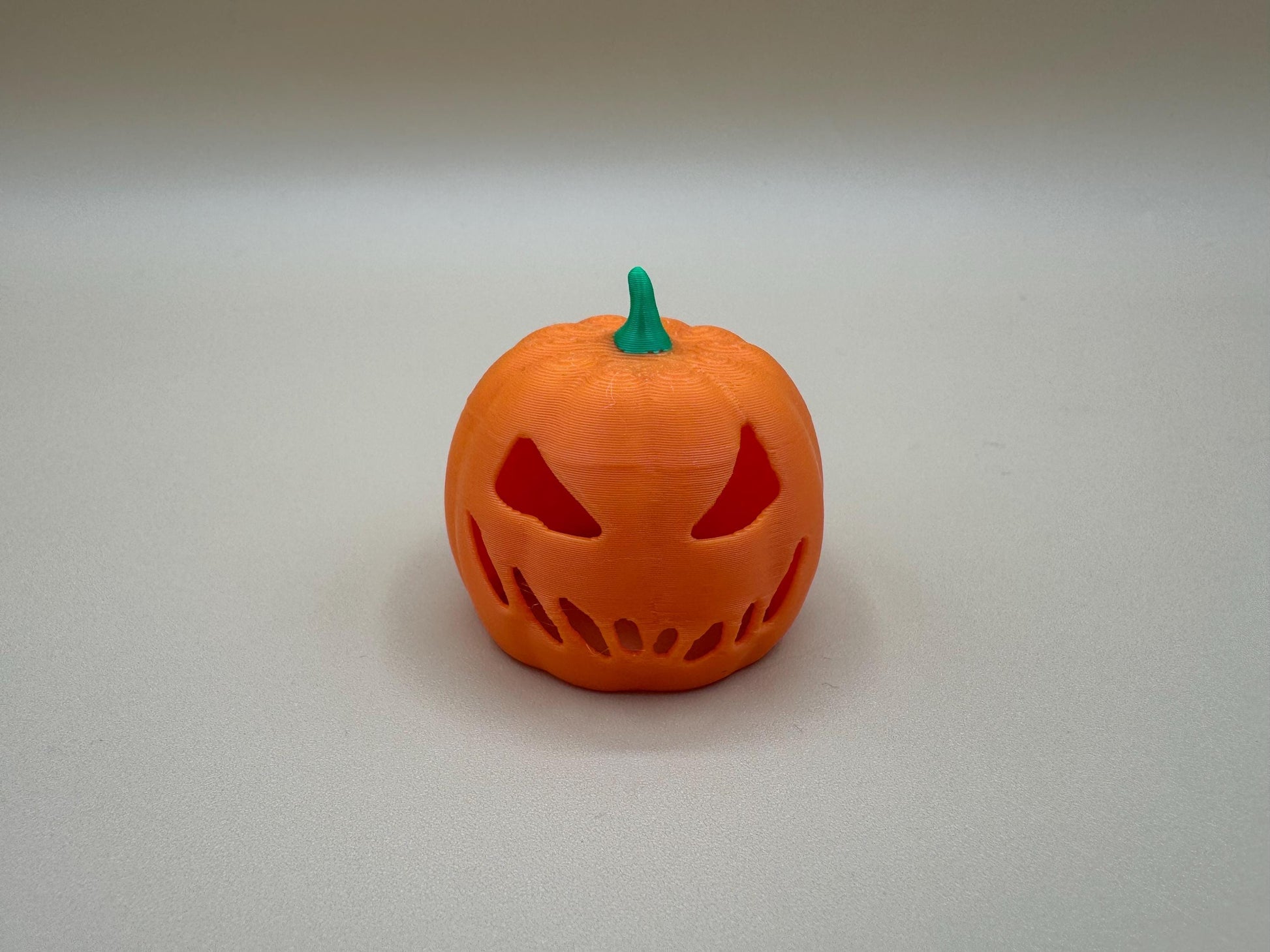 Jack-O-Lantern Jumping Spider Hide *Built In Magnet*