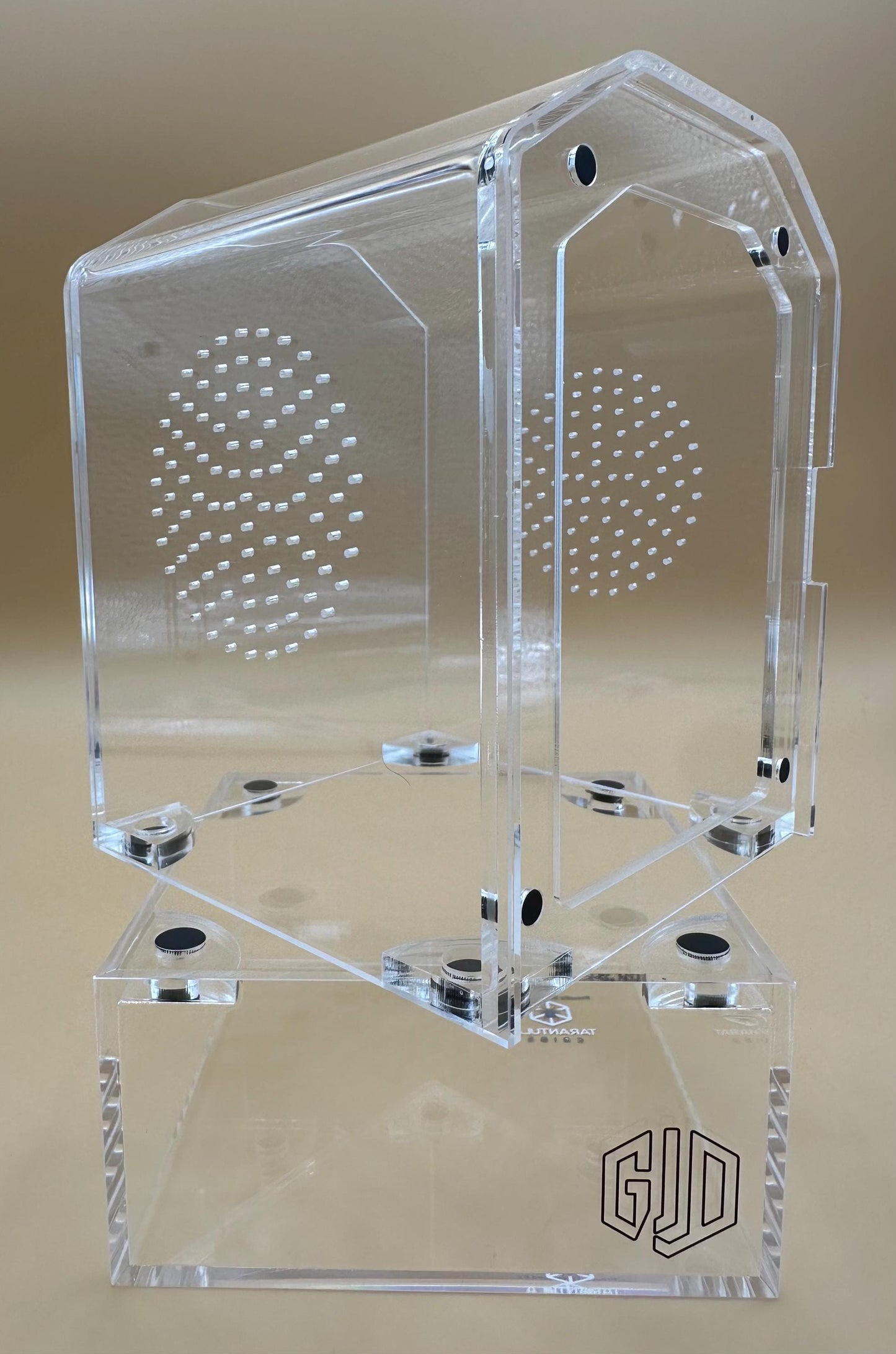 4x4x6” “Small Spood Barn” V2 jumping spider enclosure
