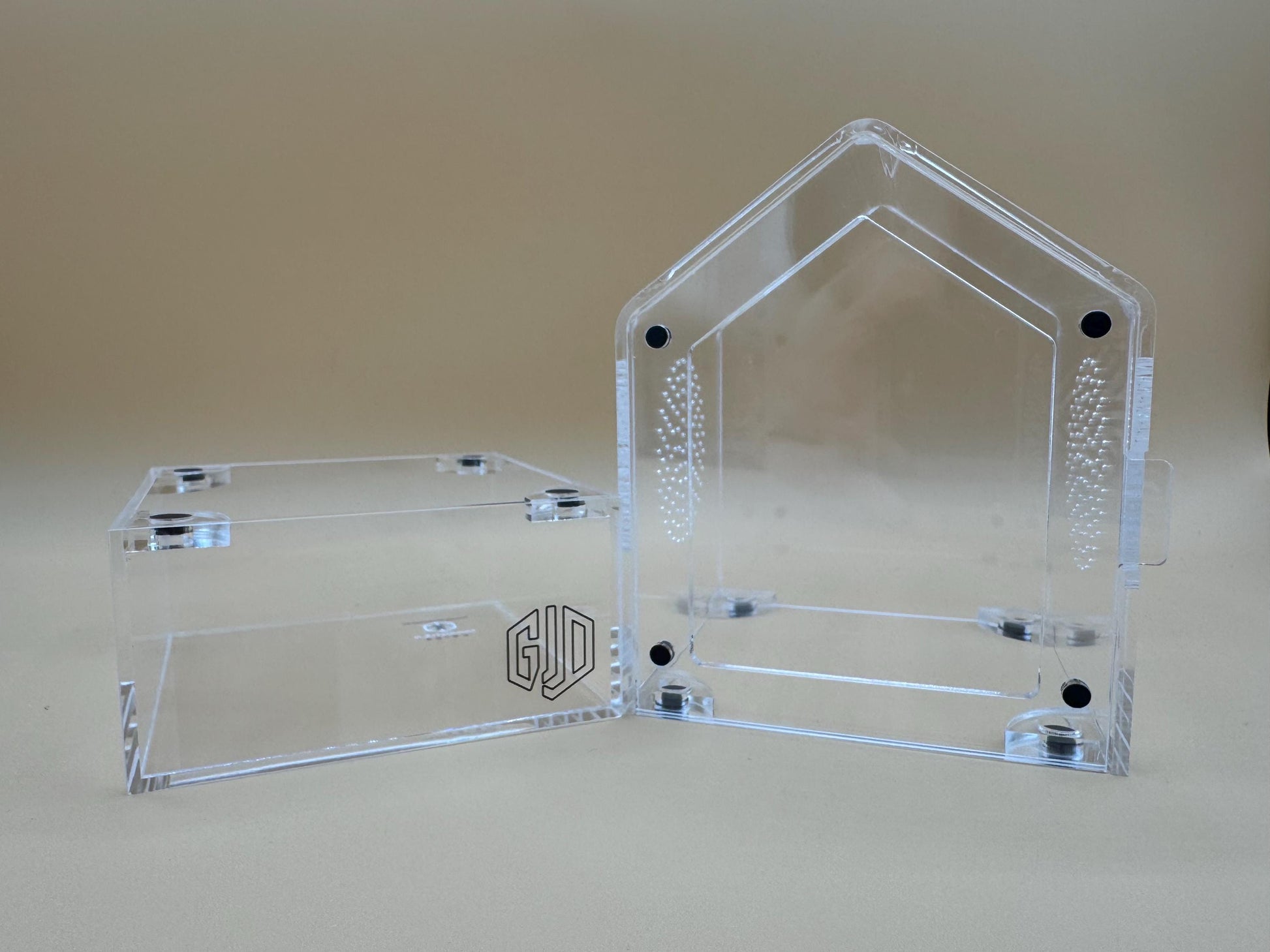 4x4x7” Tarantula Cribs “Canopy” jumping spider enclosure