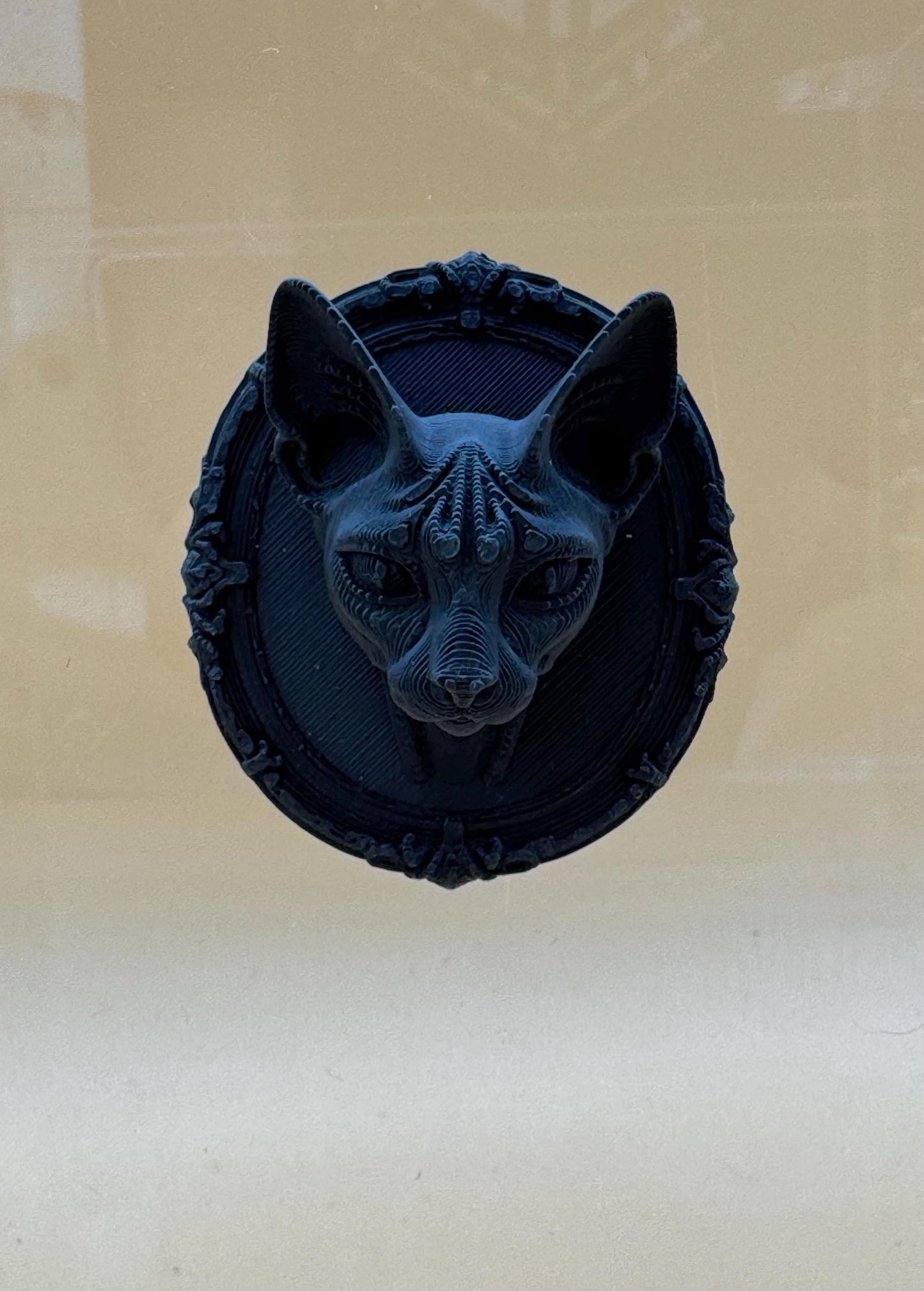 Gothic cat shelf ledge/ background for jumping spiders