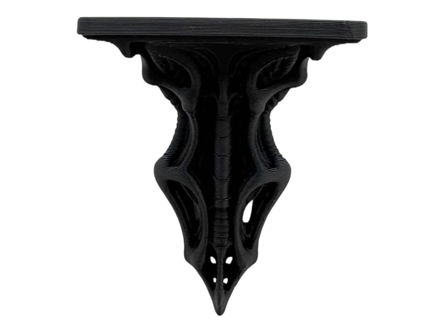 Gothic Giger spinal shelf for jumping spiders