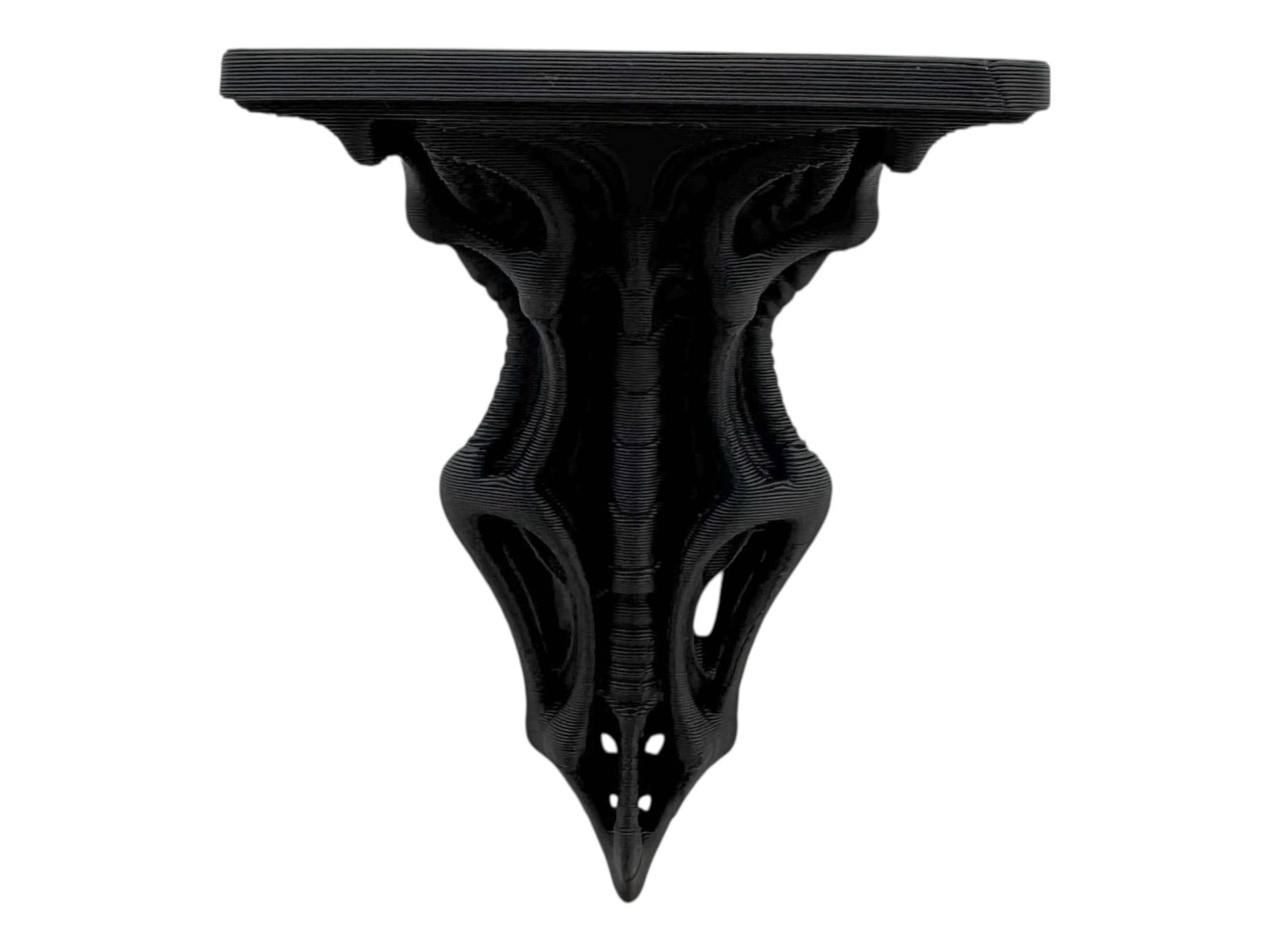 Gothic Giger spinal shelf for jumping spiders