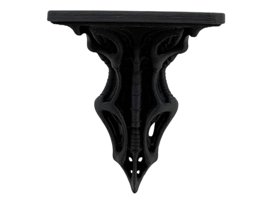 Gothic Giger spinal shelf for jumping spiders