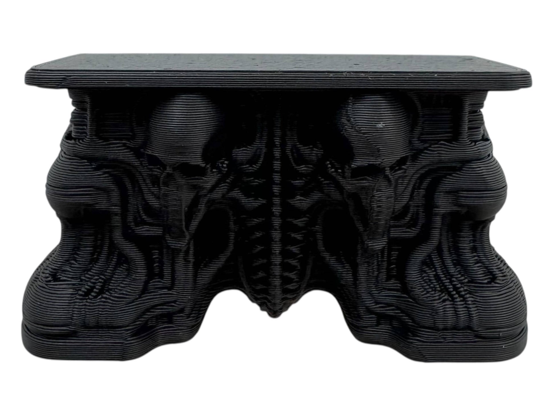 Gothic Giger Table shelf for jumping spiders