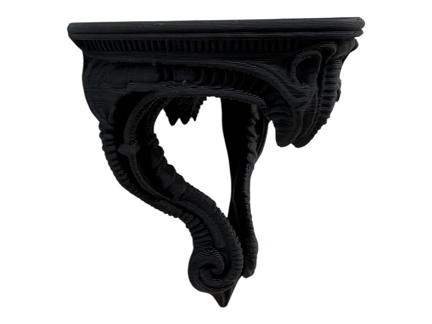 Gothic Giger triangle shelf for jumping spiders