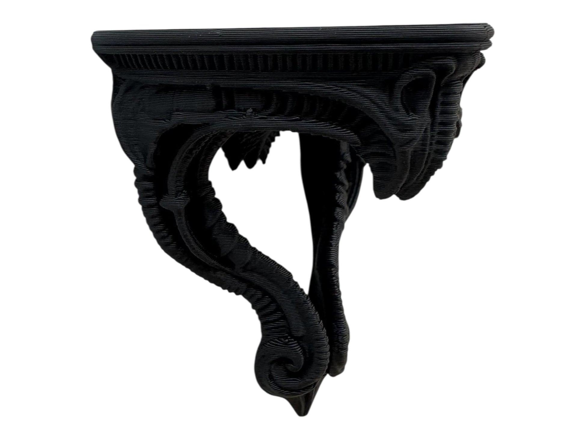 Gothic Giger triangle shelf for jumping spiders