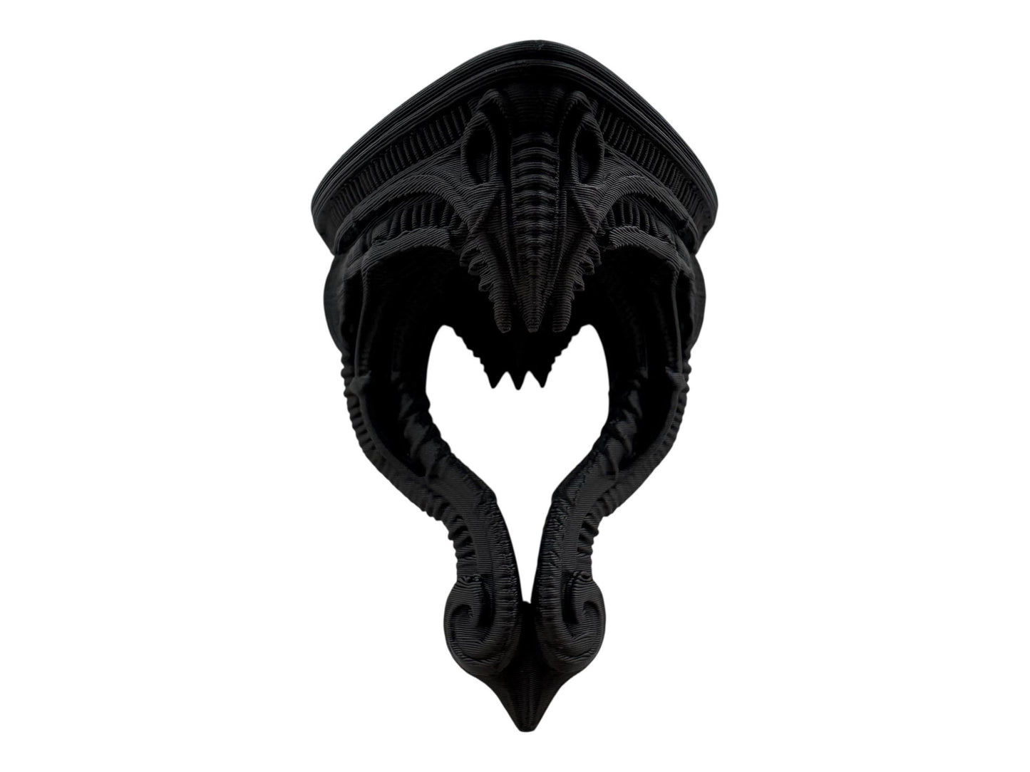Gothic Giger triangle shelf for jumping spiders