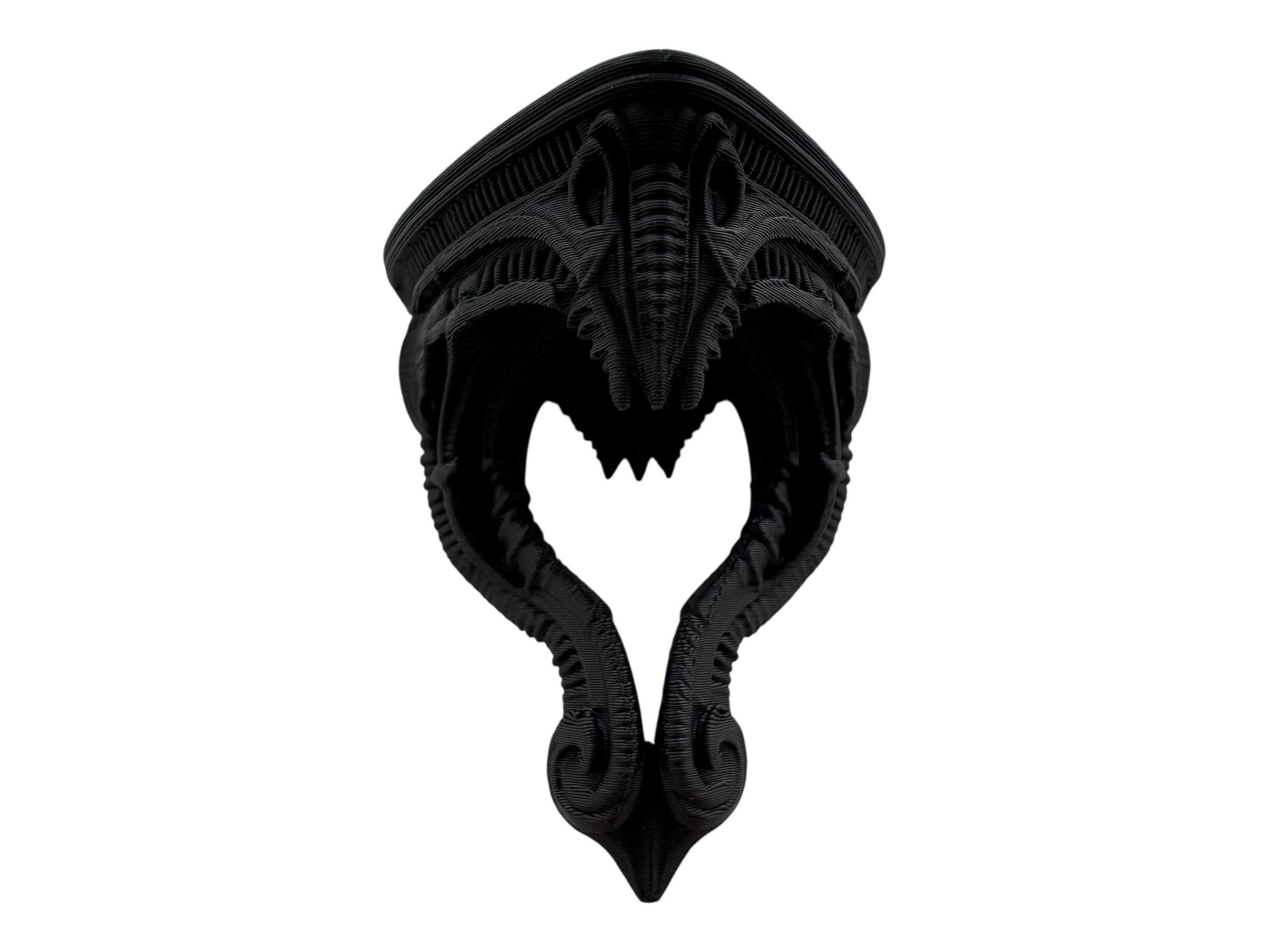 Gothic Giger triangle shelf for jumping spiders