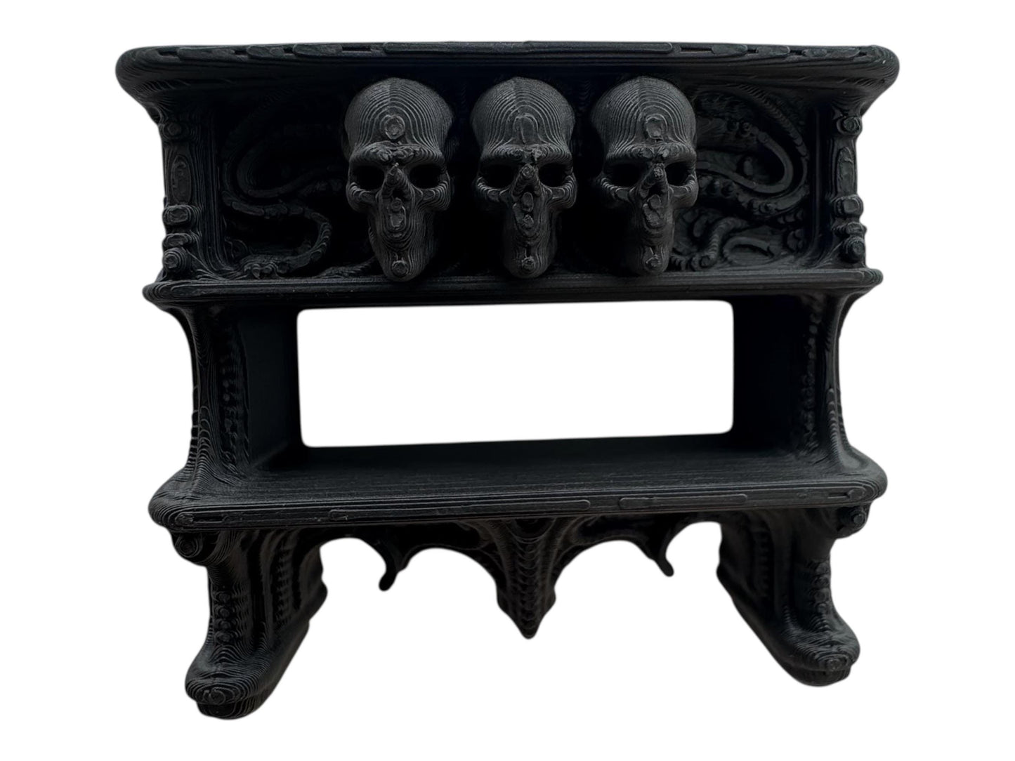 Gothic Giger shelf for jumping spiders